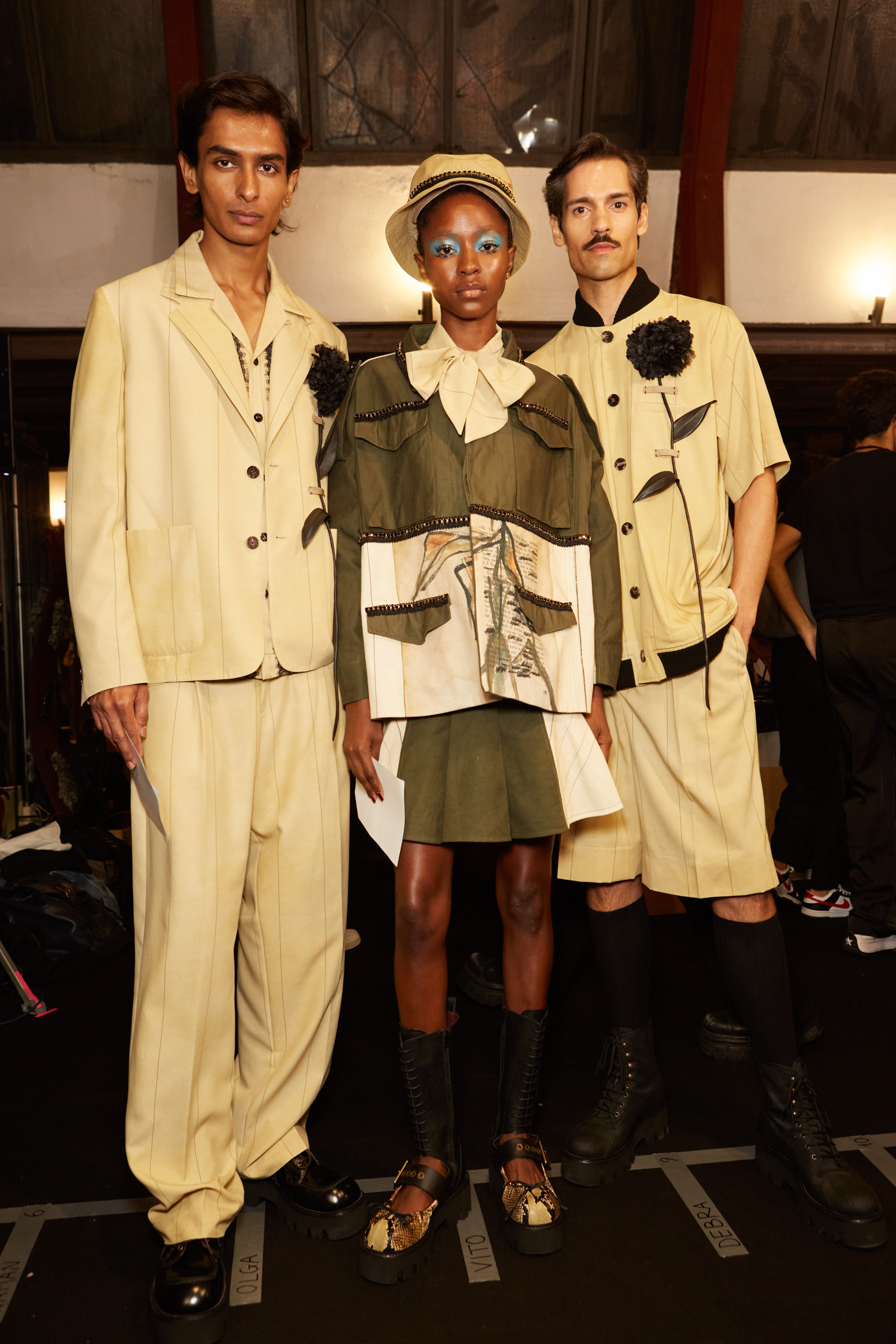 Antonio Marras Spring 2024 Fashion Show Backstage