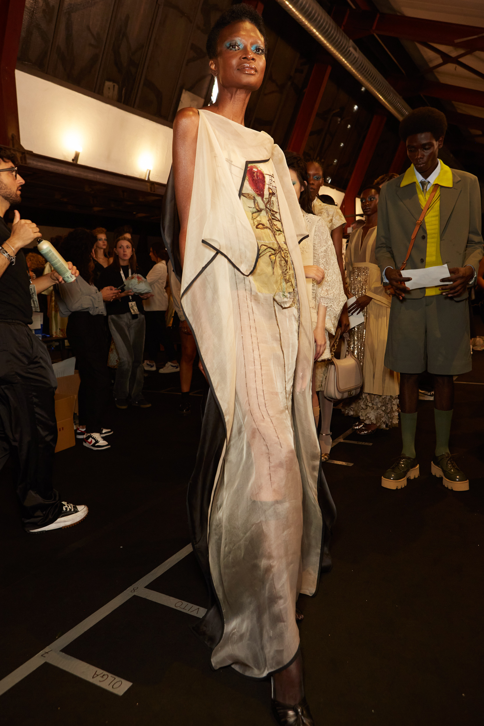 Antonio Marras Spring 2024 Fashion Show Backstage