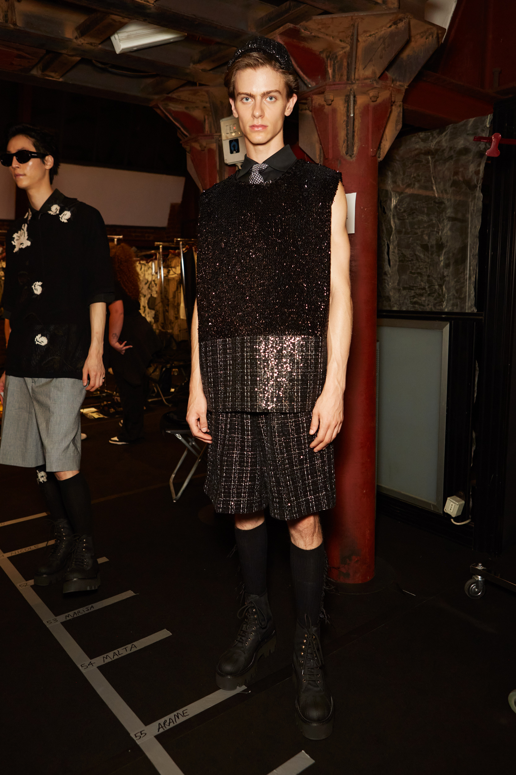 Antonio Marras Spring 2024 Fashion Show Backstage