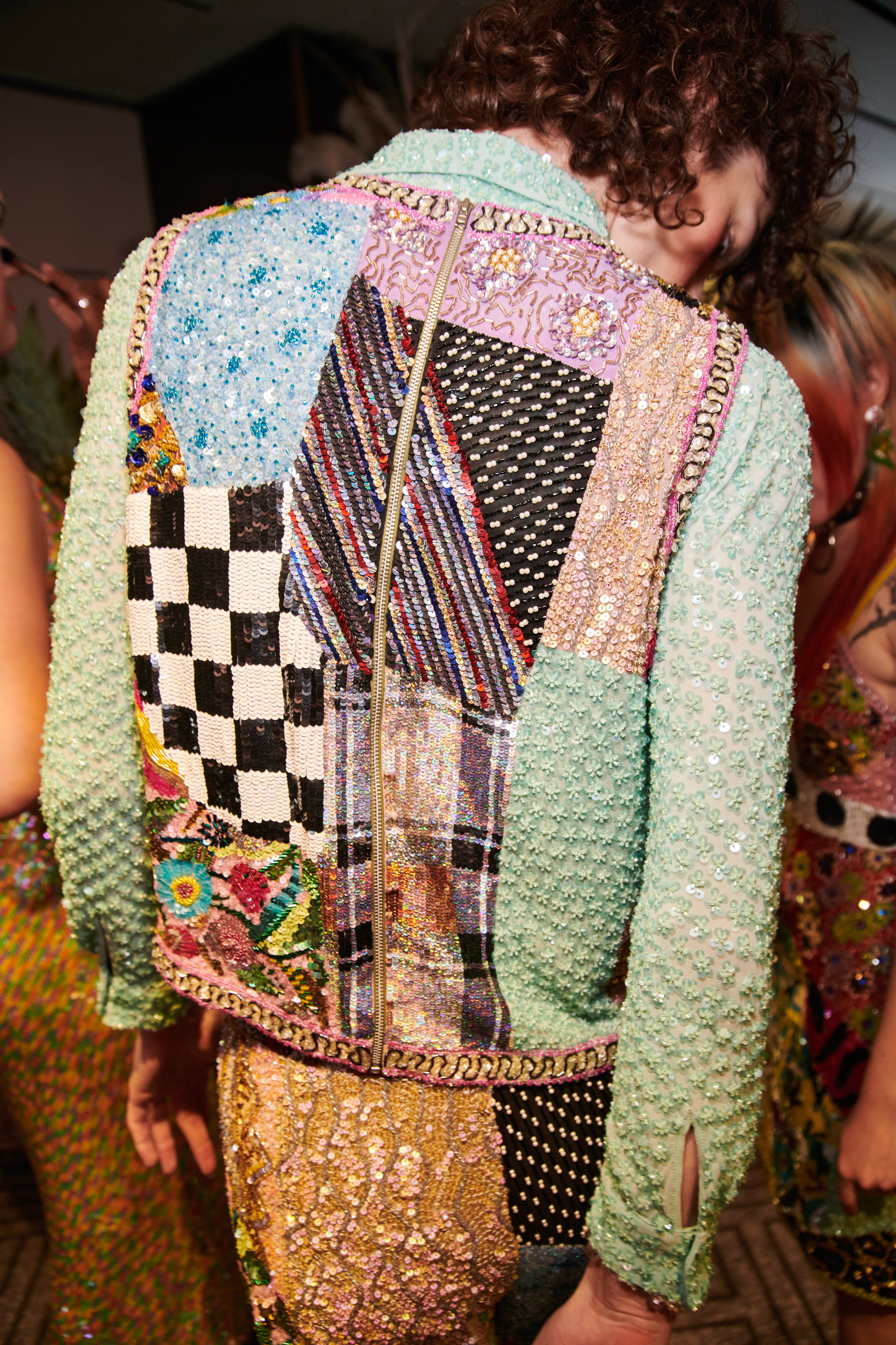 Ashish Spring 2024 Fashion Show Backstage