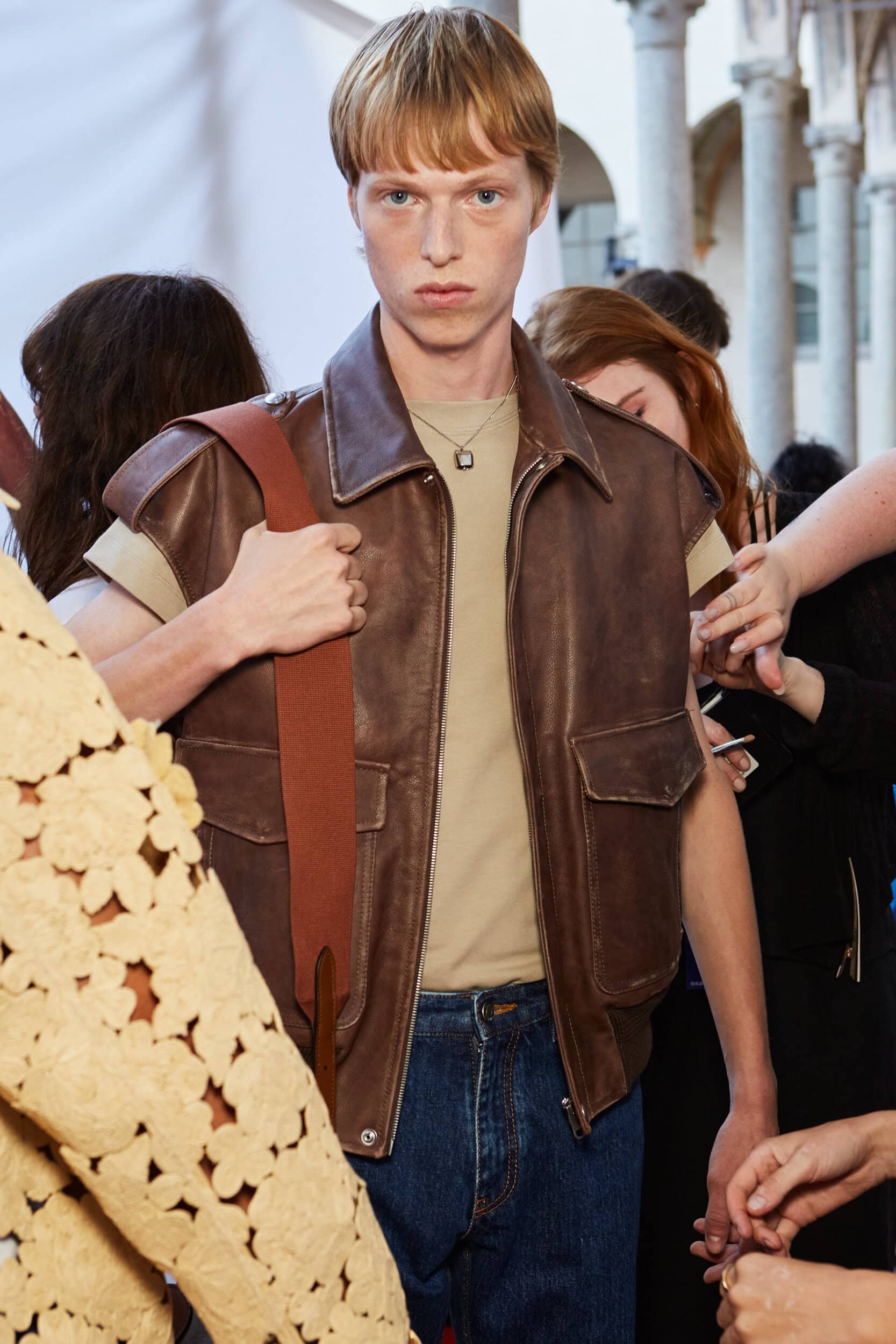 Bally Spring 2024 Fashion Show Backstage