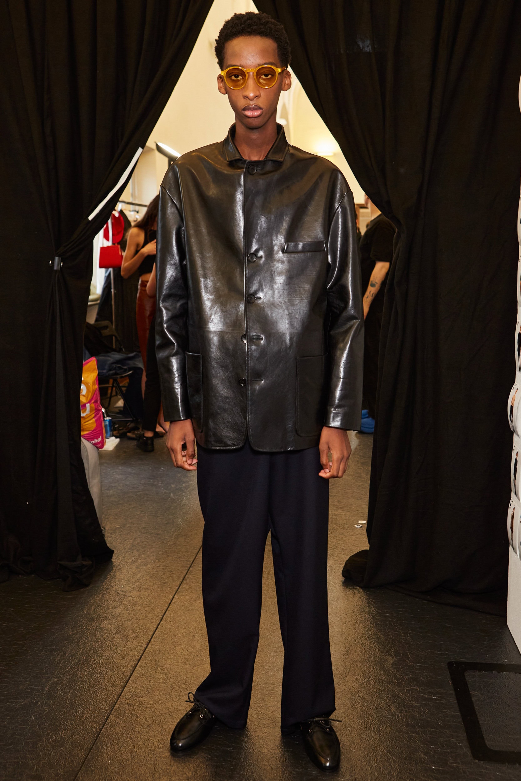 Bally Spring 2024 Fashion Show Backstage