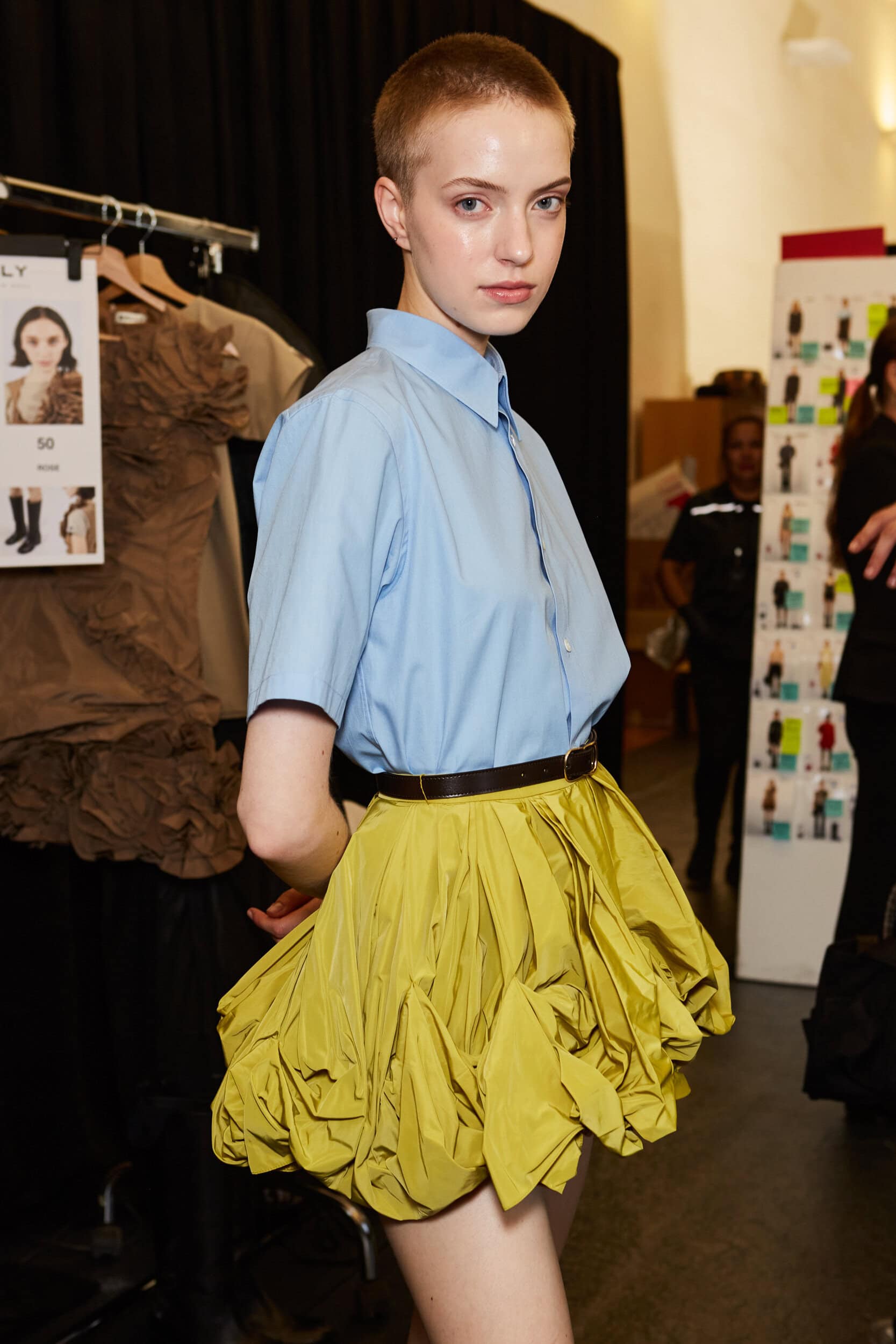 Bally Spring 2024 Fashion Show Backstage