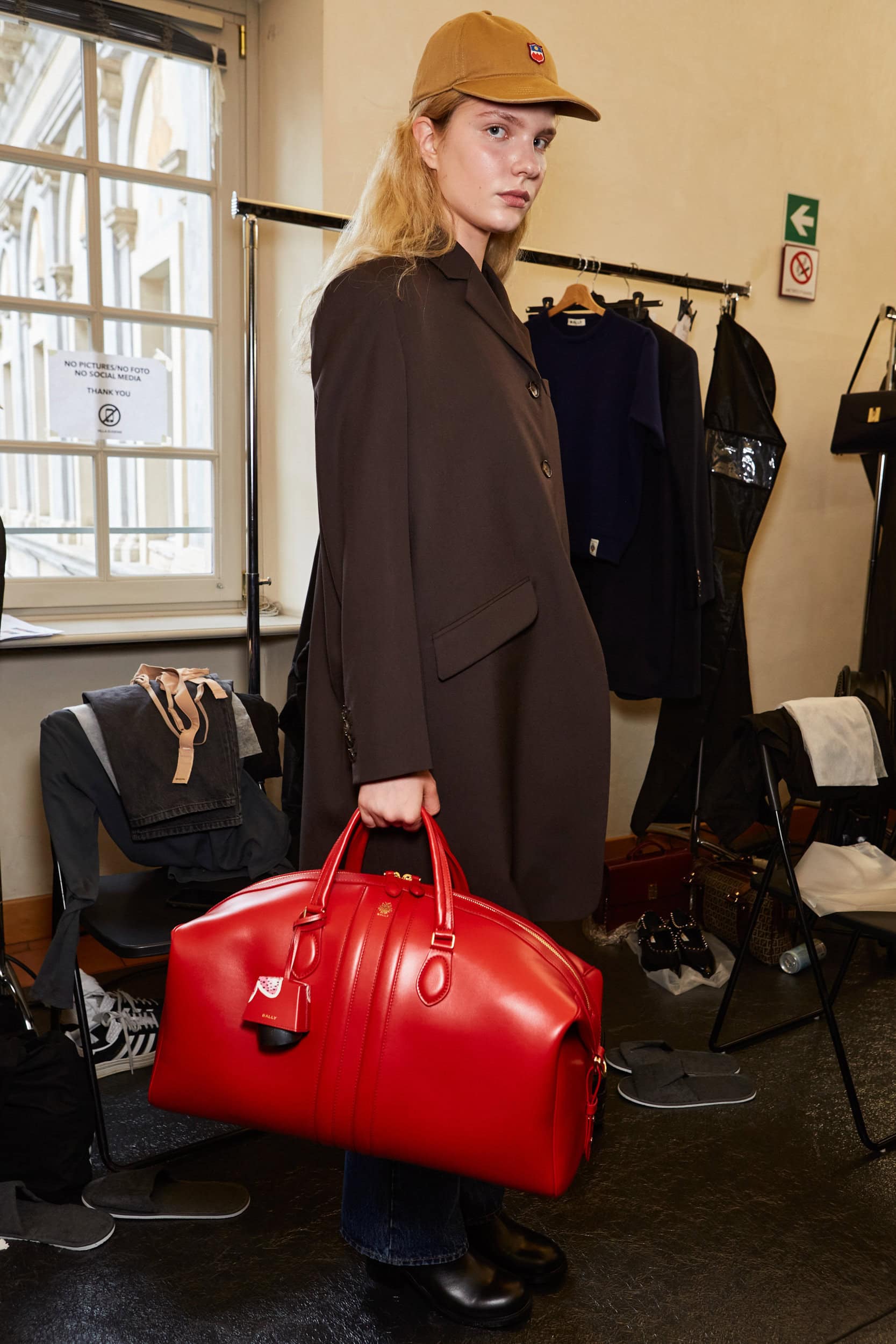 Bally Spring 2024 Fashion Show Backstage