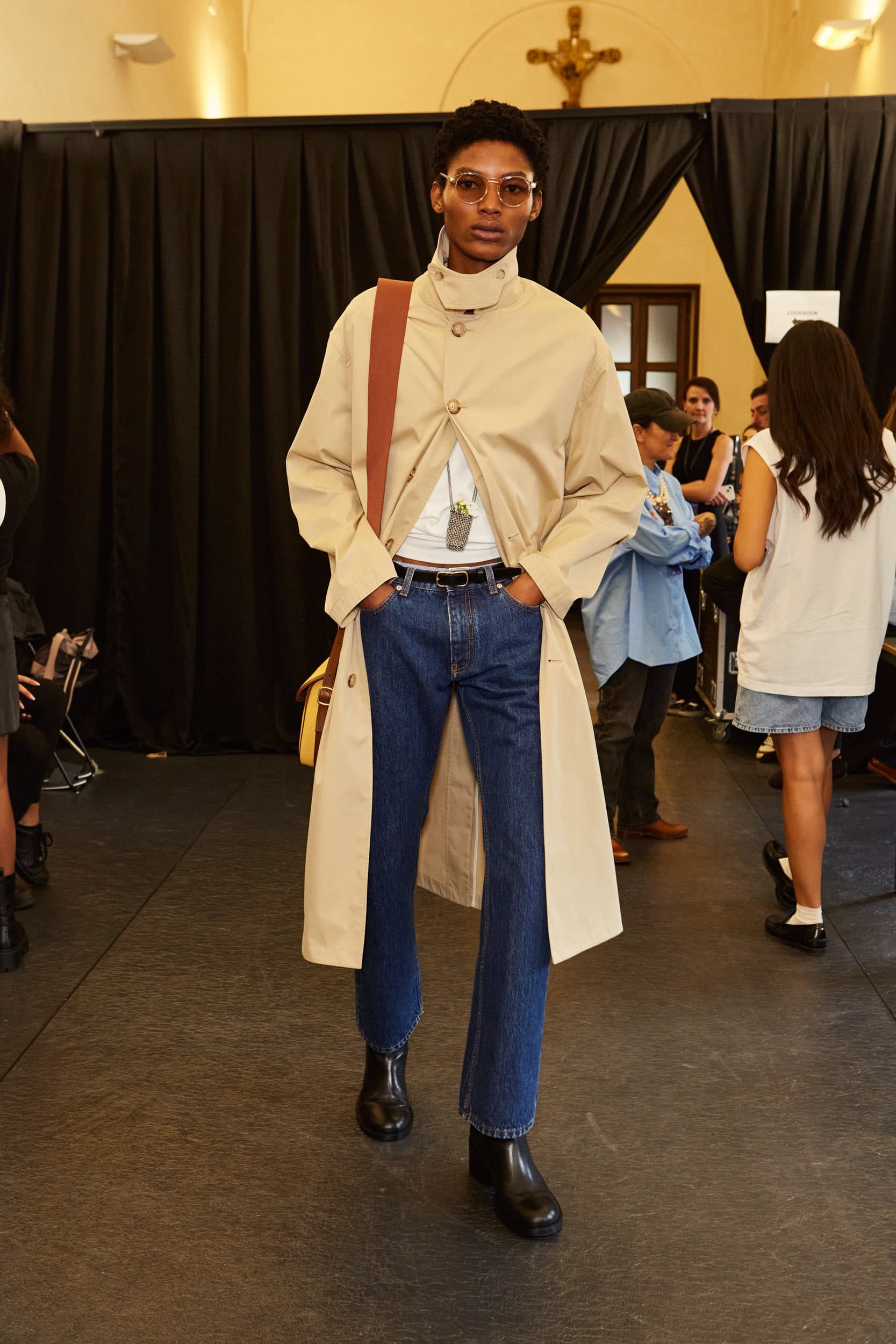 Bally Spring 2024 Fashion Show Backstage