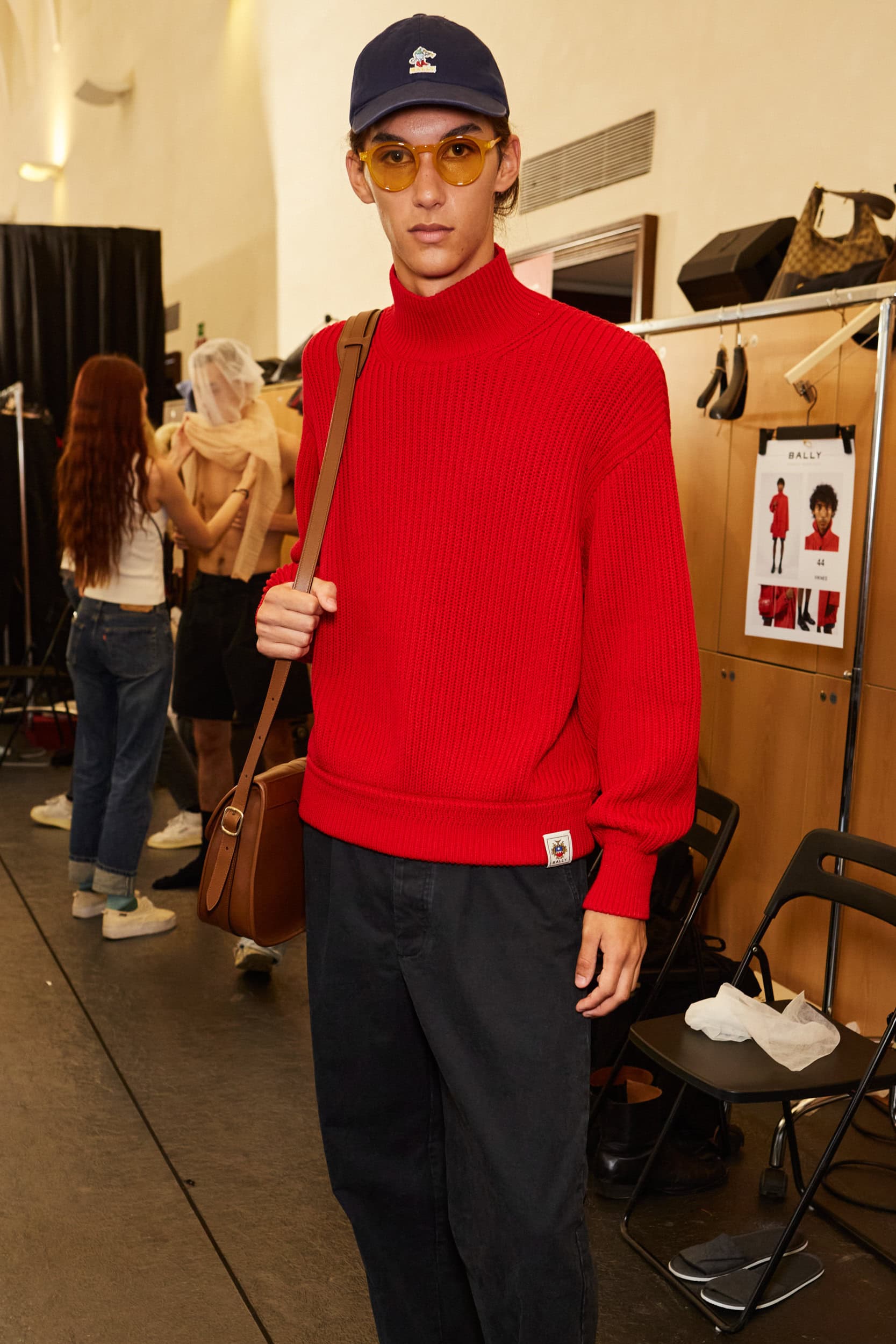 Bally Spring 2024 Fashion Show Backstage