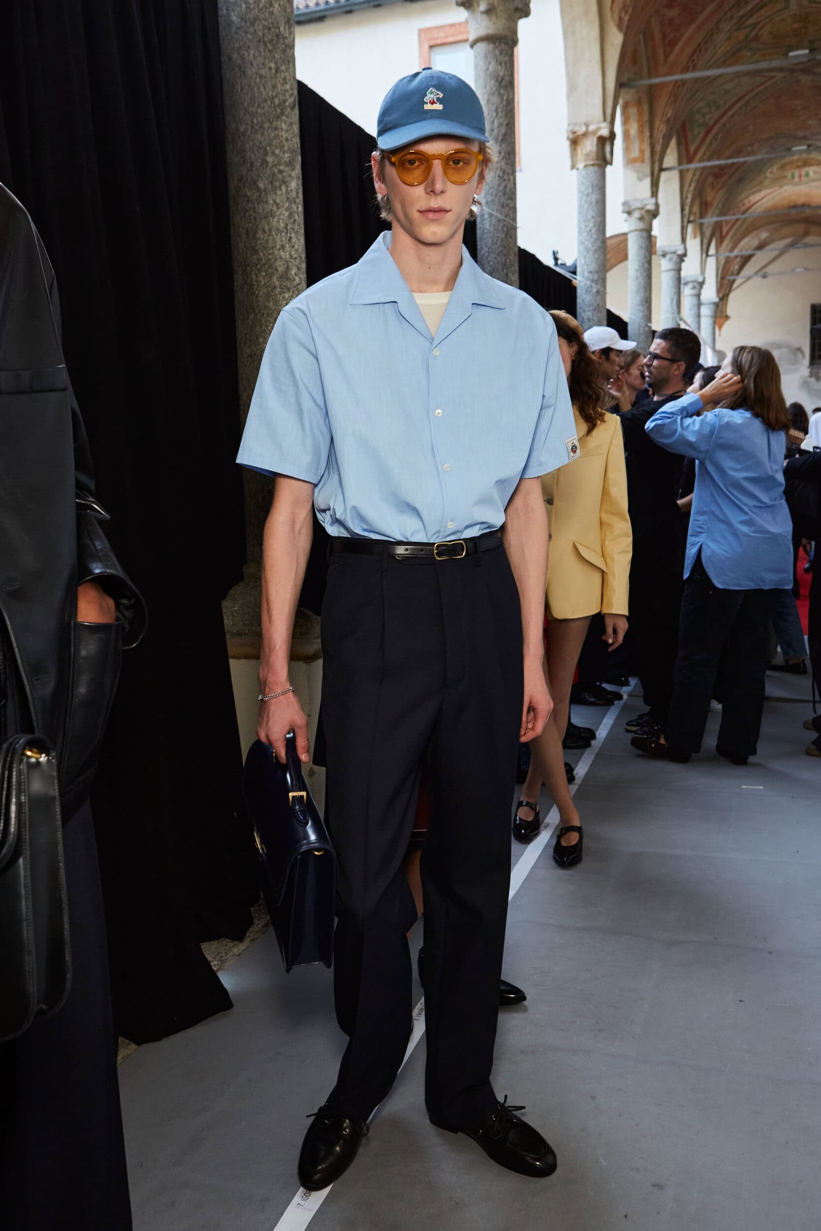 Bally Spring 2024 Fashion Show Backstage