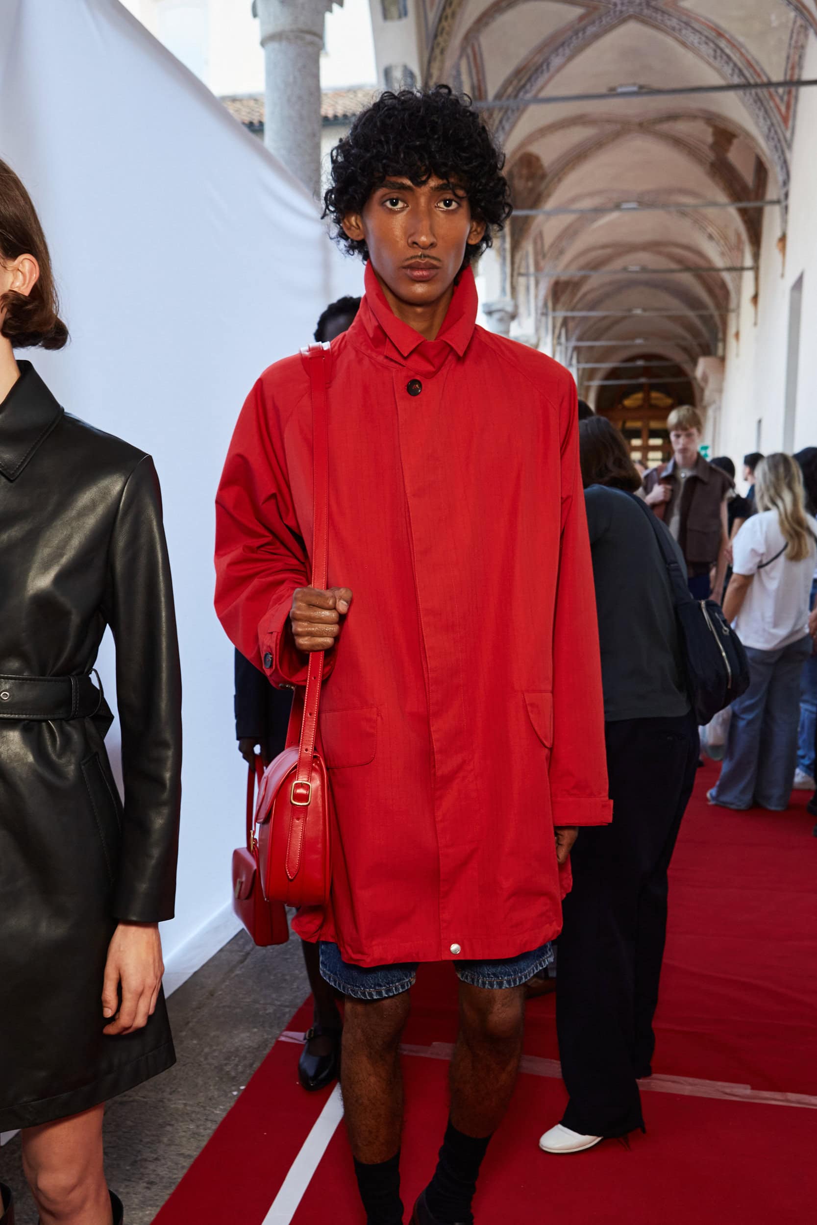 Bally Spring 2024 Fashion Show Backstage