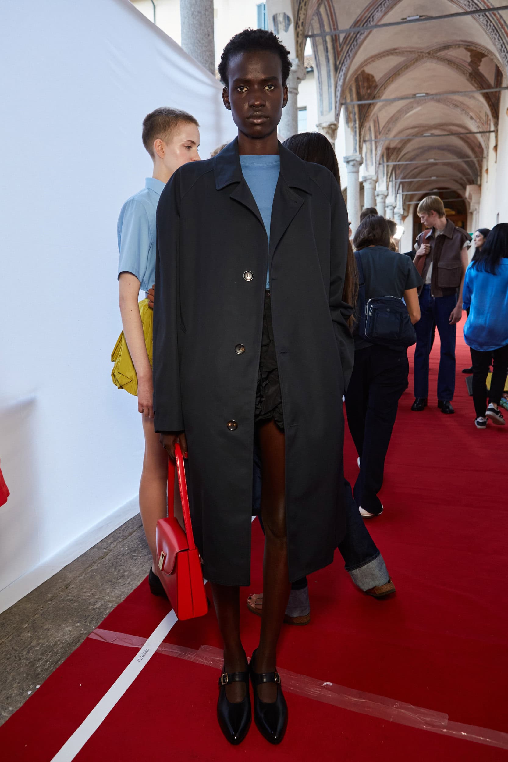 Bally Spring 2024 Fashion Show Backstage