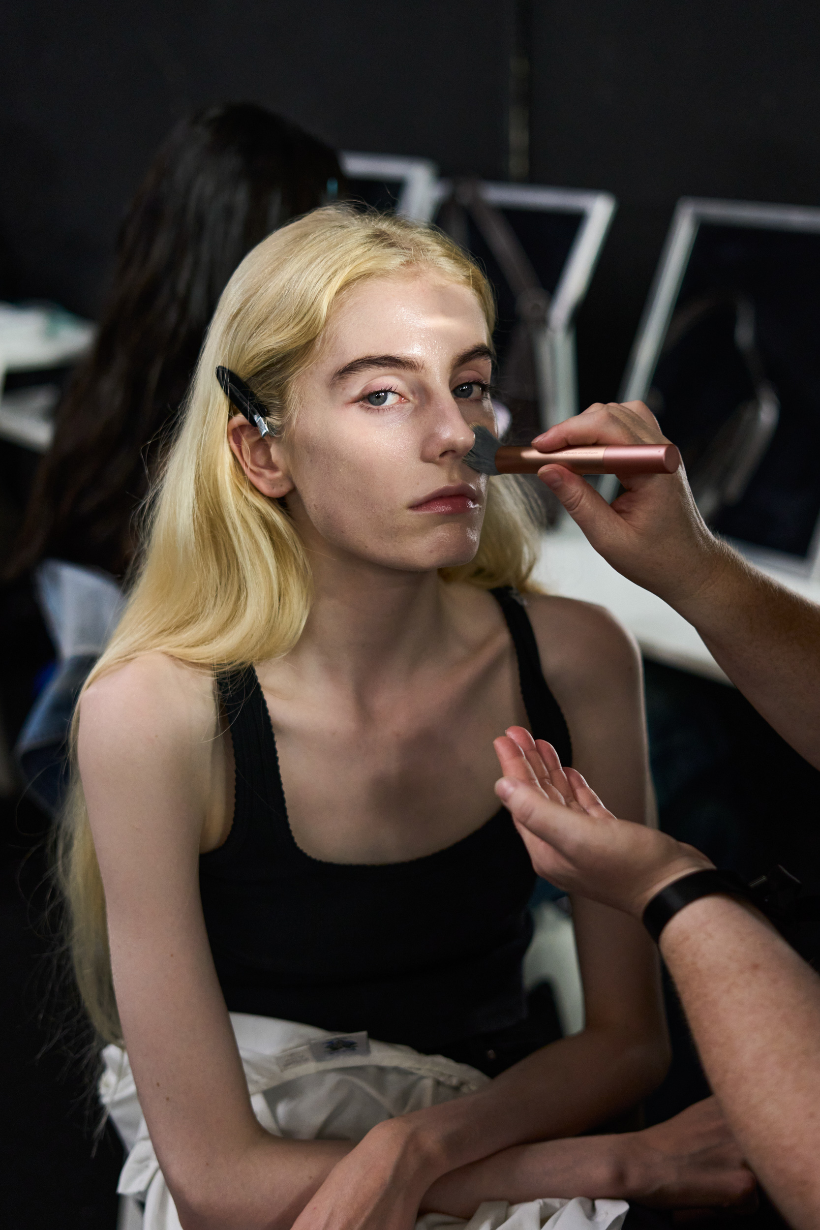 Balmain Spring 2024 Fashion Show Backstage