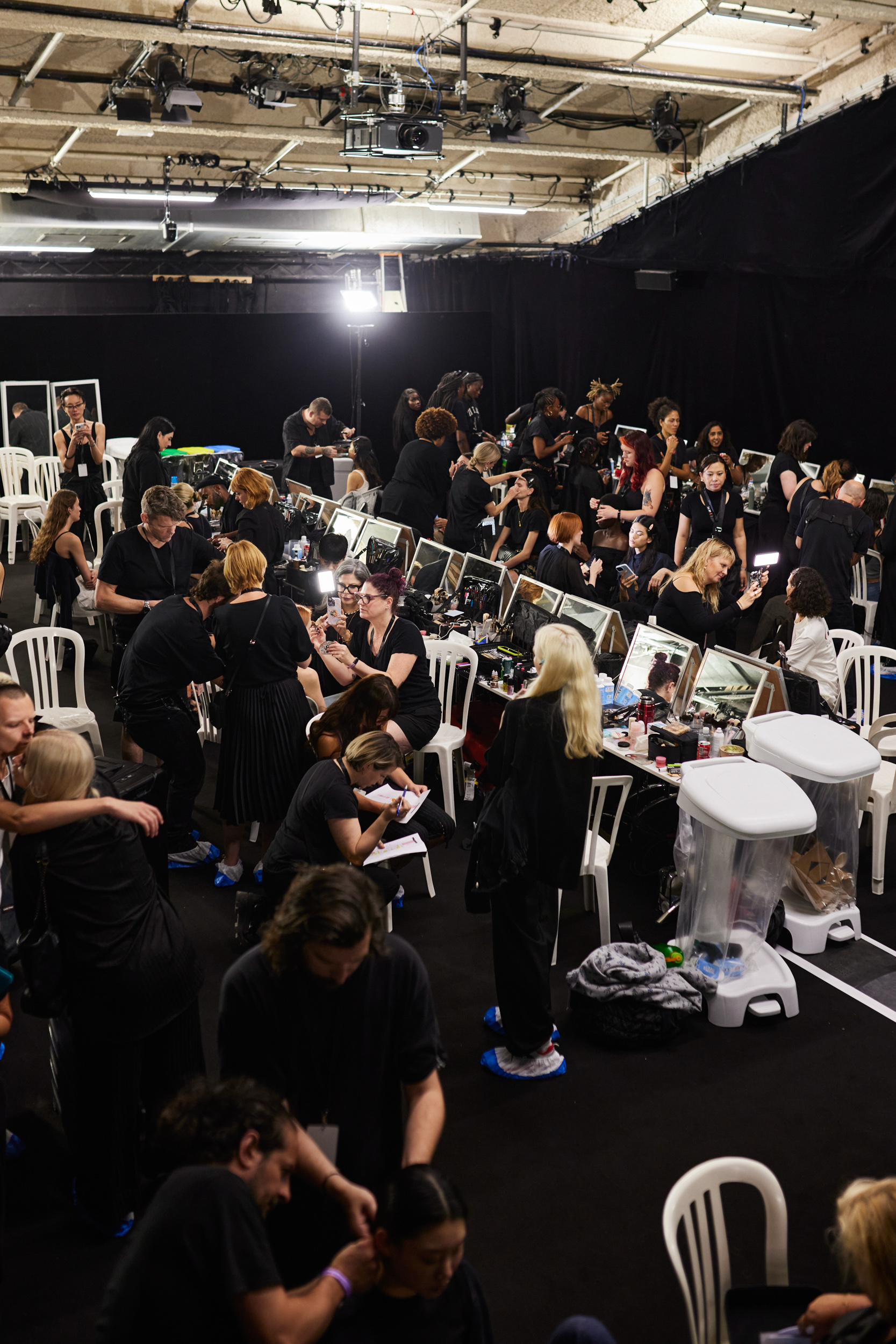 Balmain Spring 2024 Fashion Show Backstage