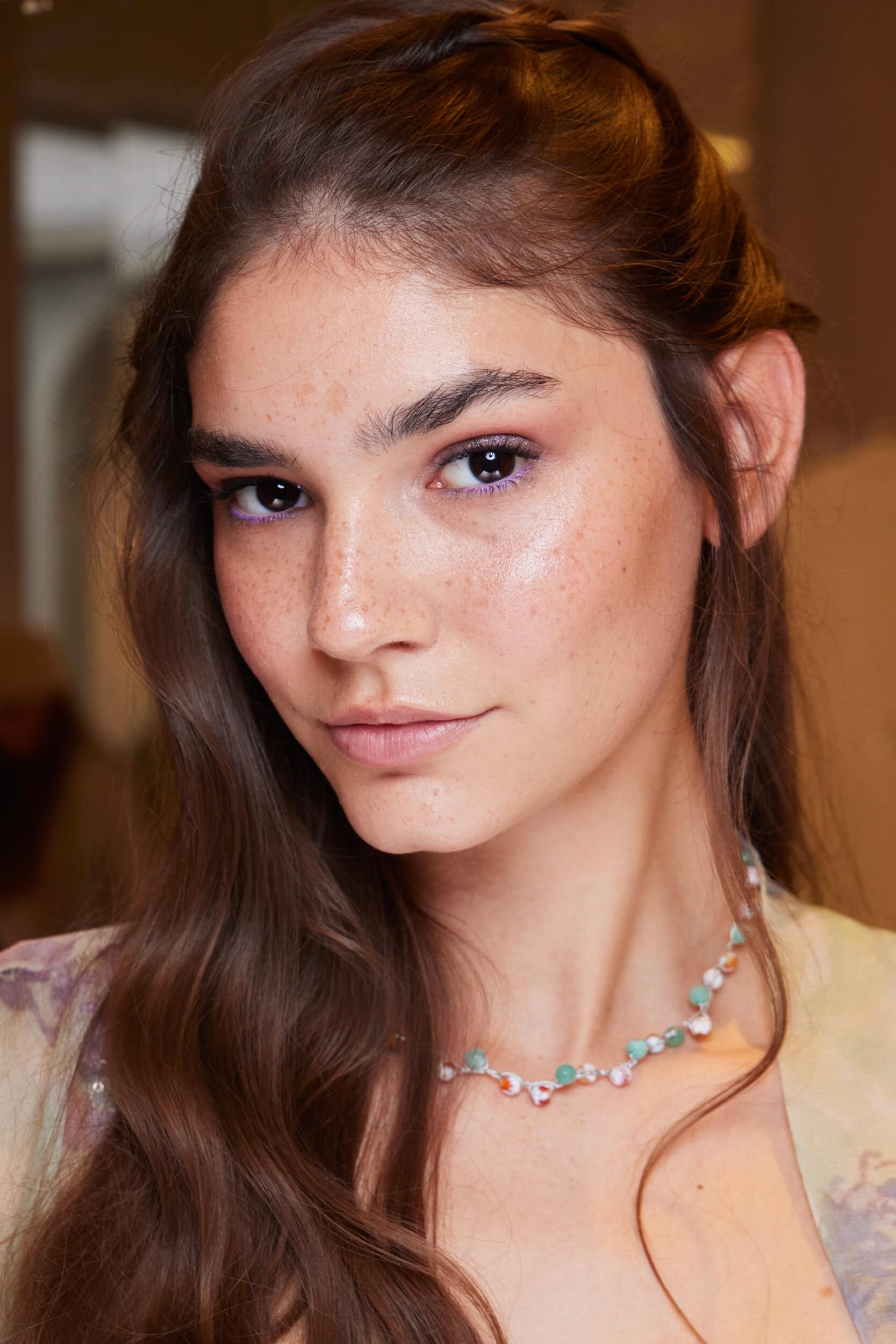 Luisa Beccaria Spring 2024 Fashion Show Backstage