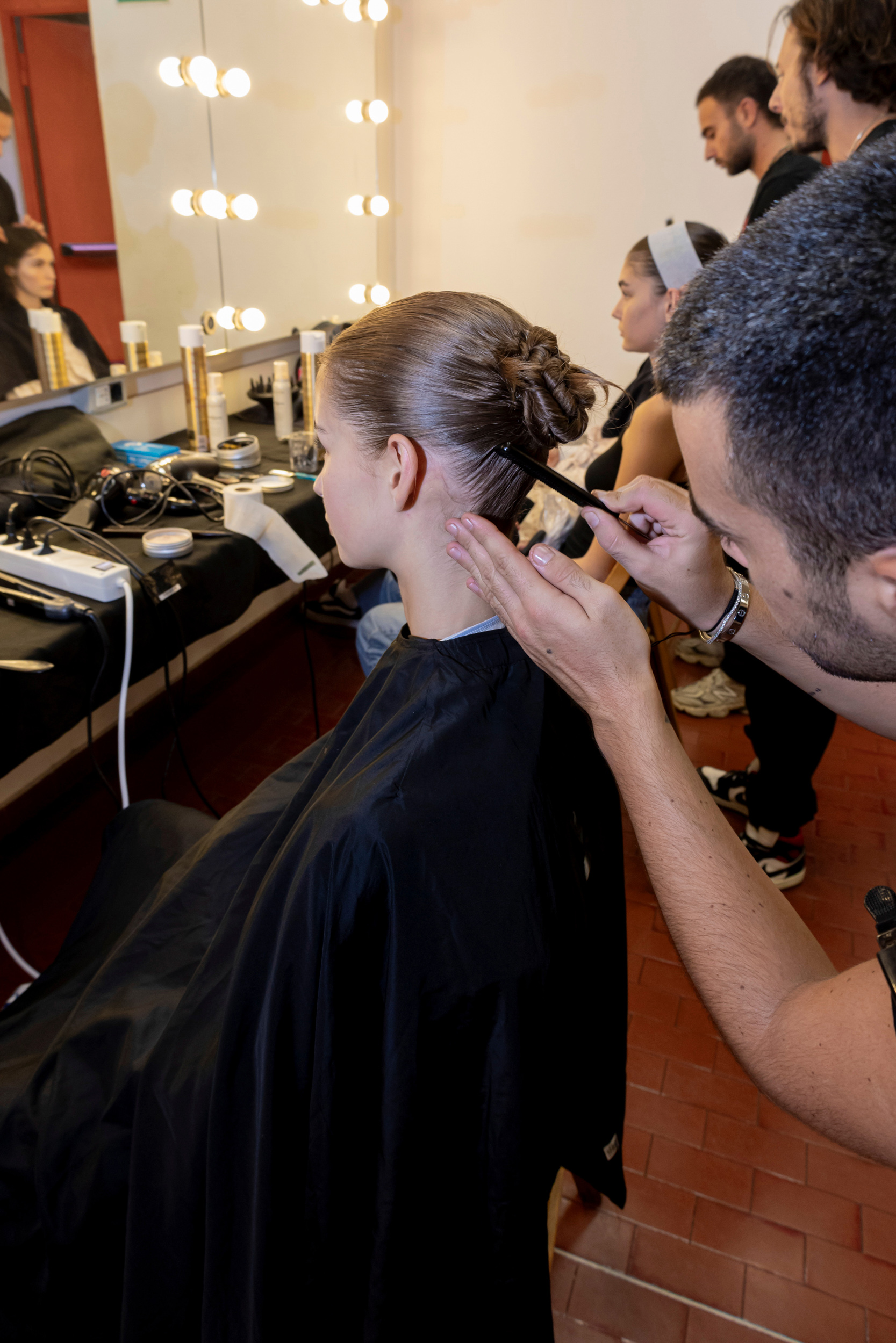 Laura Biagiotti Spring 2024 Fashion Show Backstage