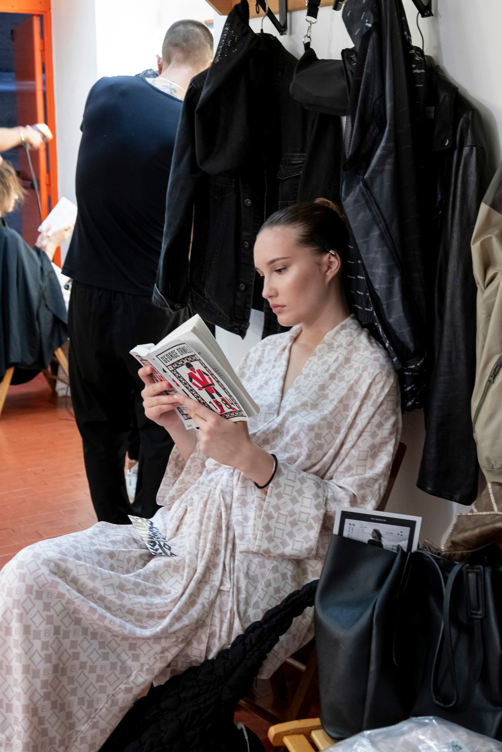 Laura Biagiotti Spring 2024 Fashion Show Backstage