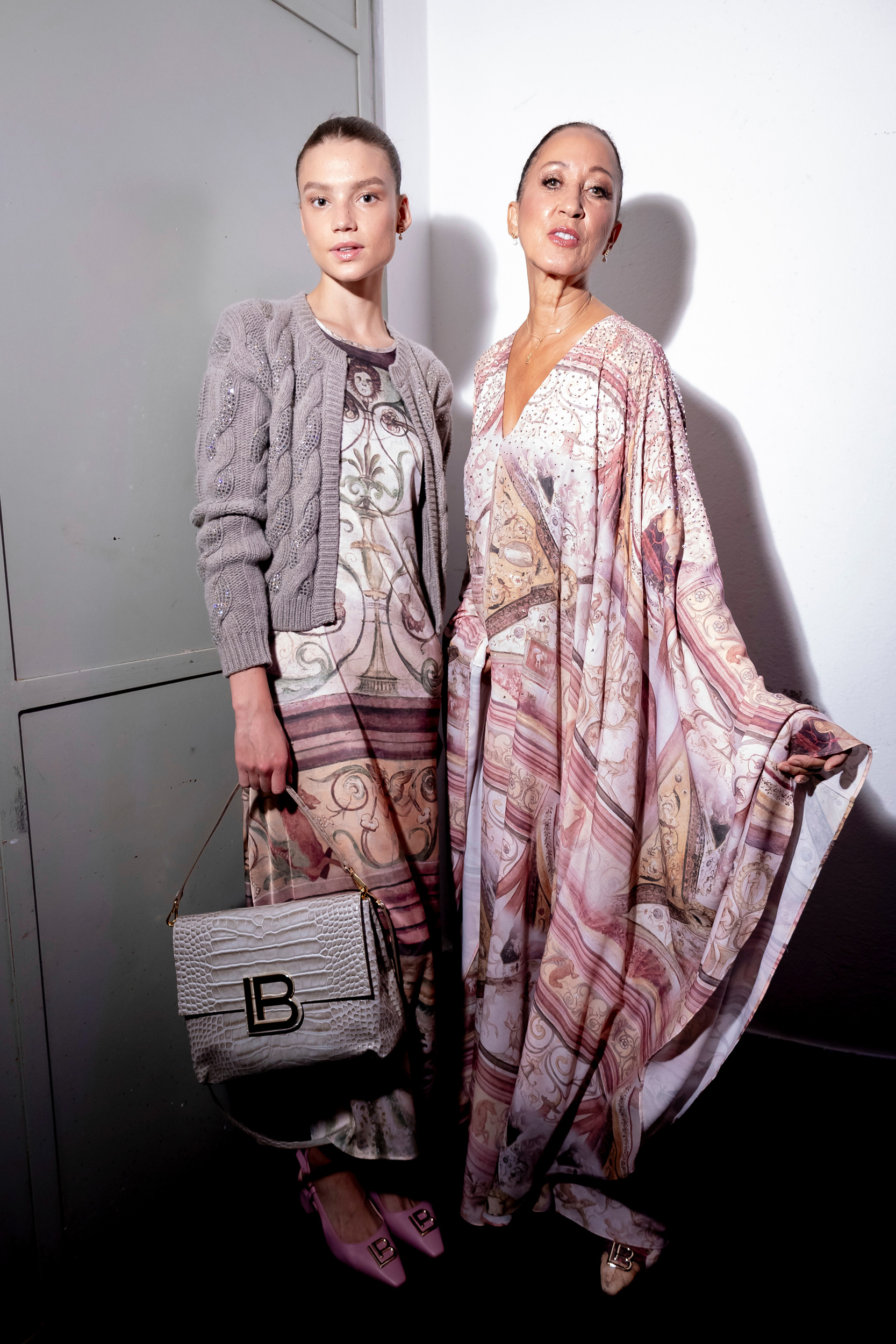 Laura Biagiotti Spring 2024 Fashion Show Backstage