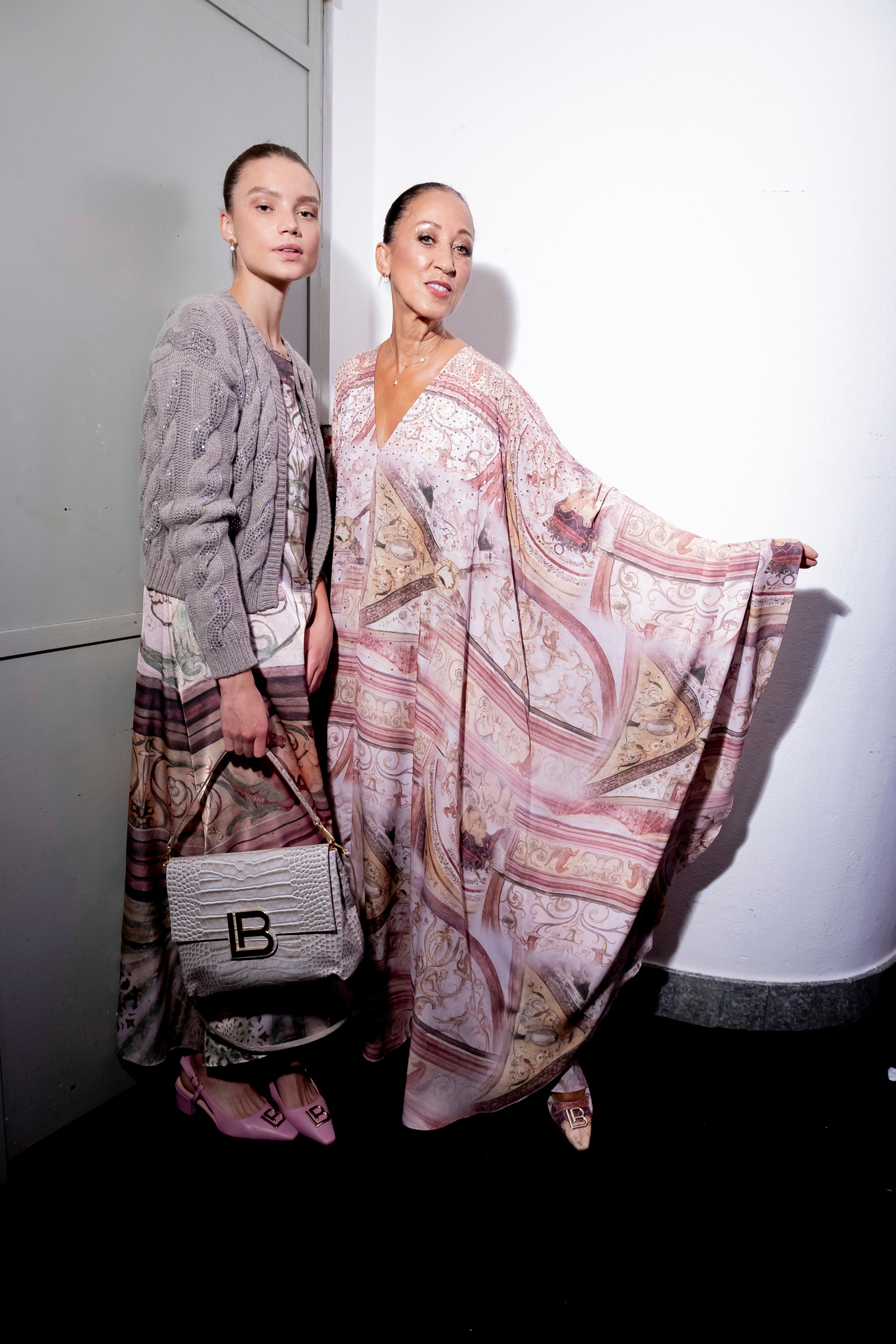 Laura Biagiotti Spring 2024 Fashion Show Backstage