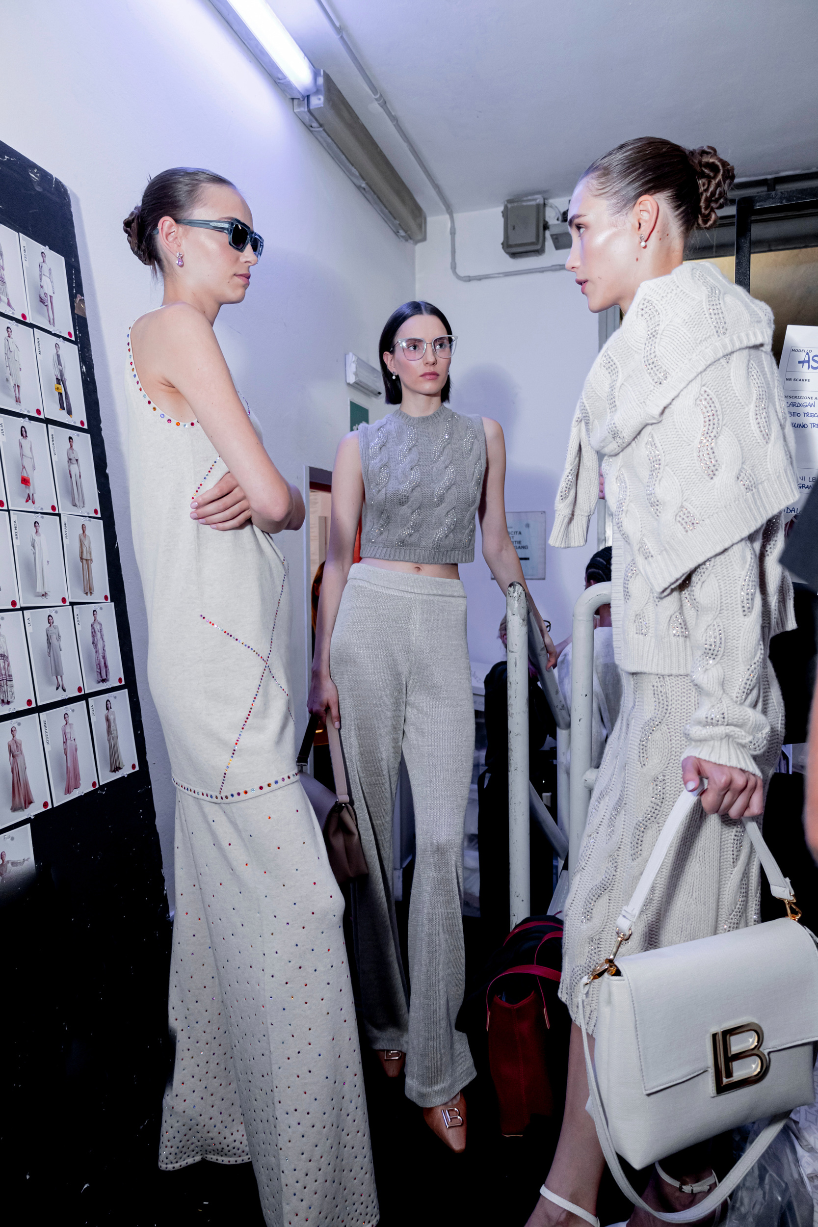 Laura Biagiotti Spring 2024 Fashion Show Backstage