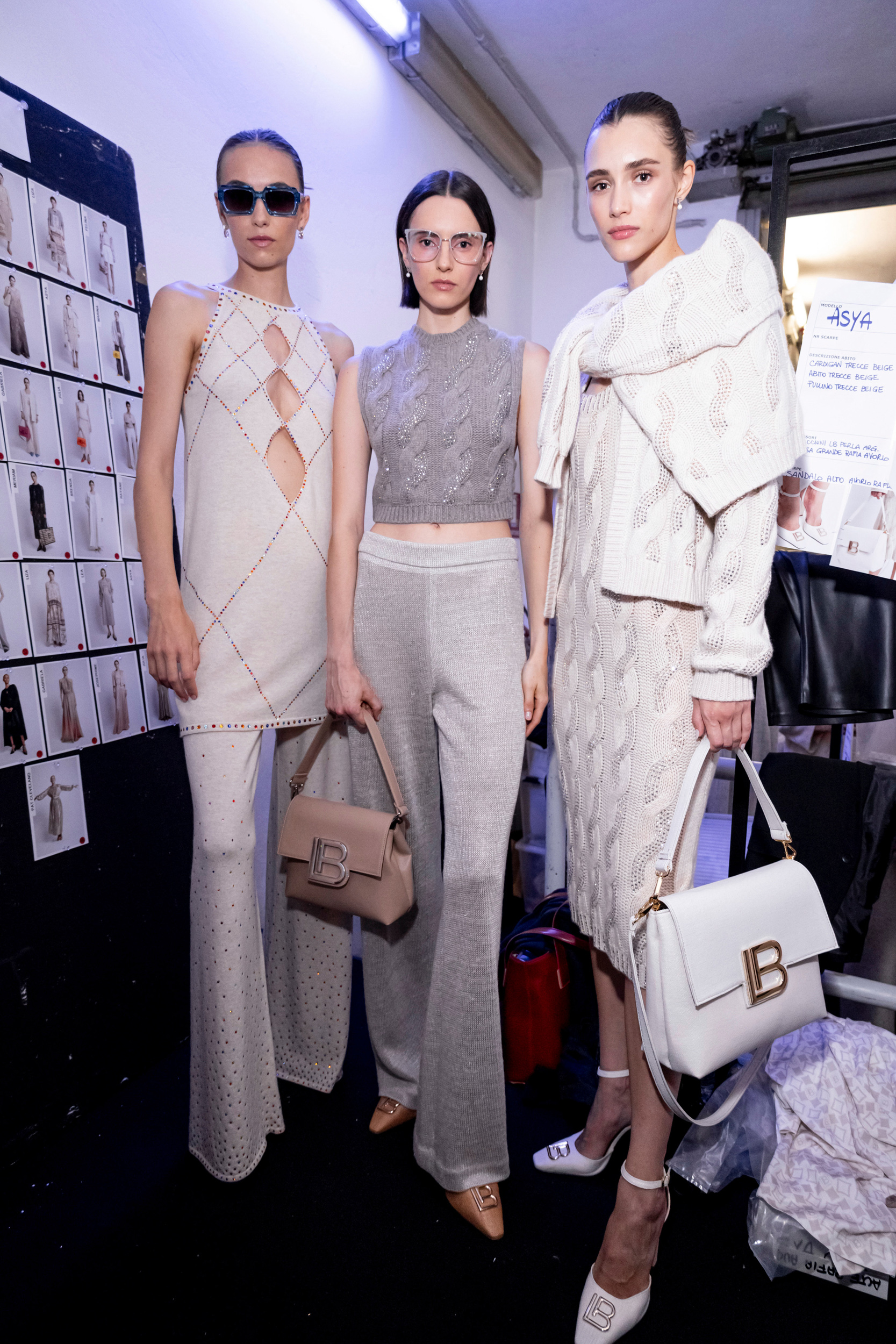 Laura Biagiotti Spring 2024 Fashion Show Backstage