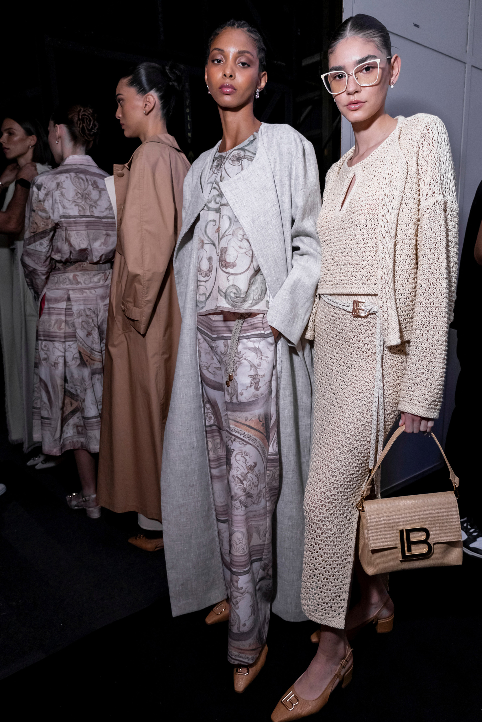 Laura Biagiotti Spring 2024 Fashion Show Backstage