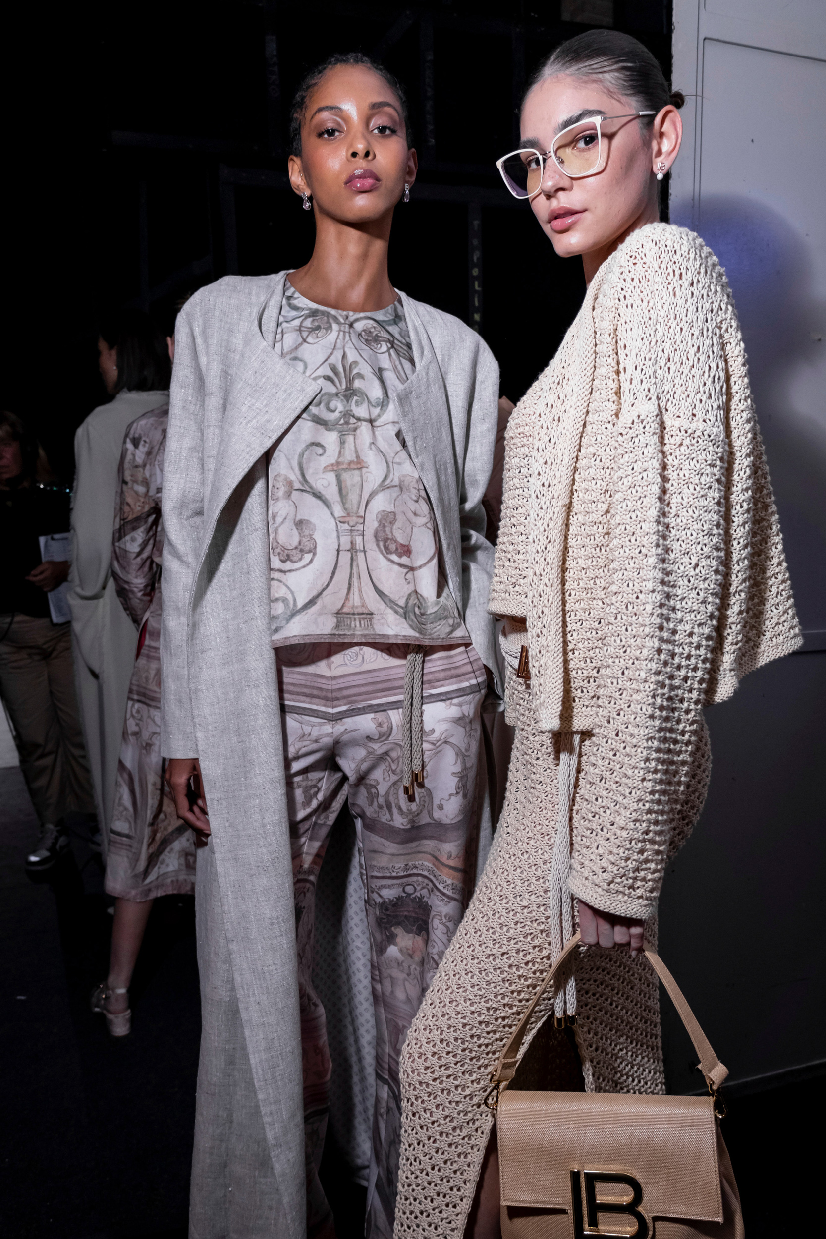 Laura Biagiotti Spring 2024 Fashion Show Backstage