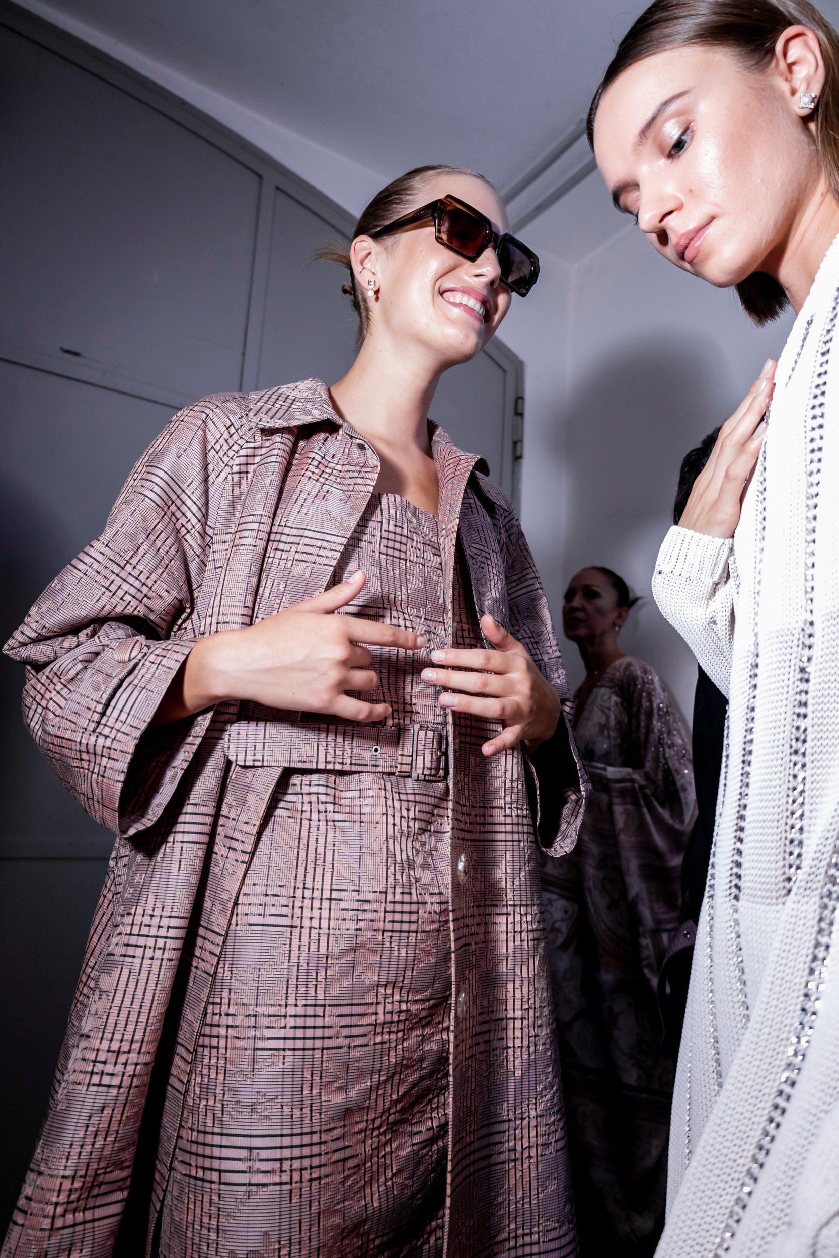 Laura Biagiotti Spring 2024 Fashion Show Backstage