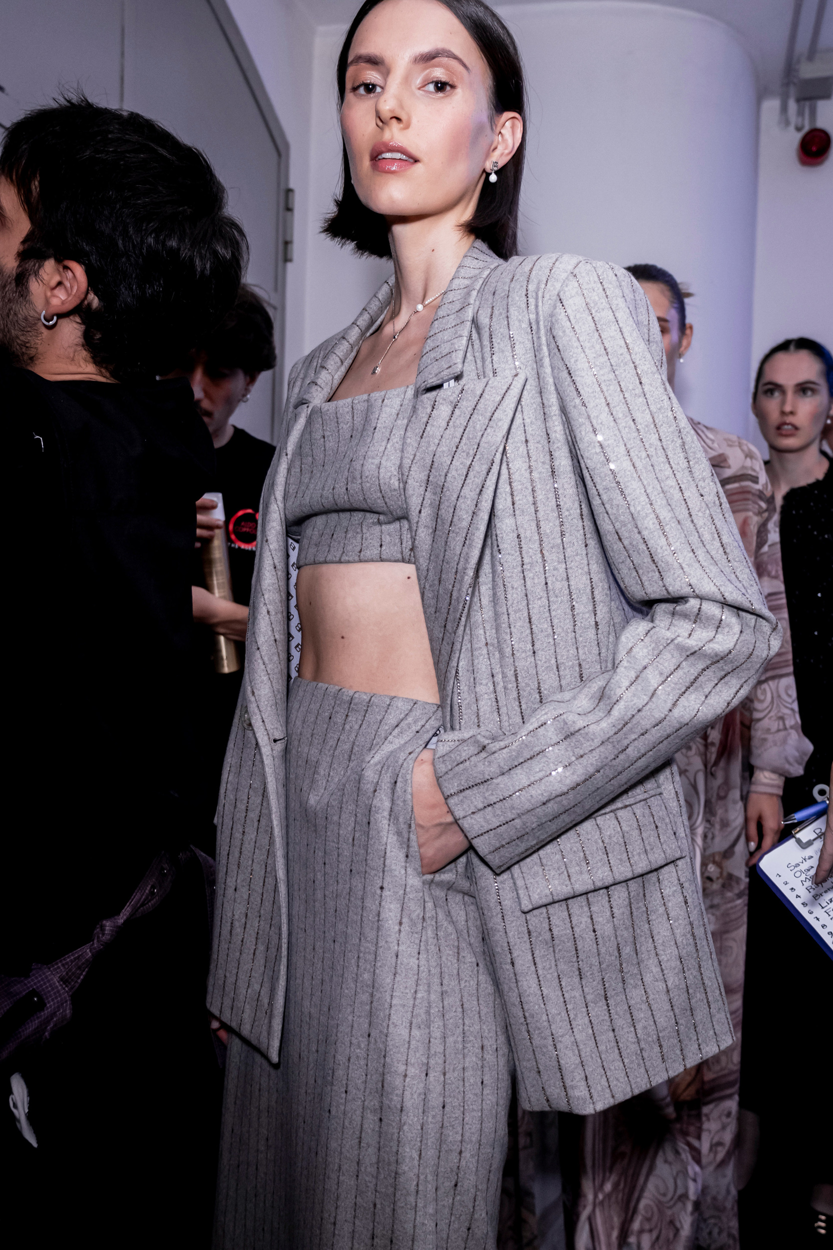 Laura Biagiotti Spring 2024 Fashion Show Backstage