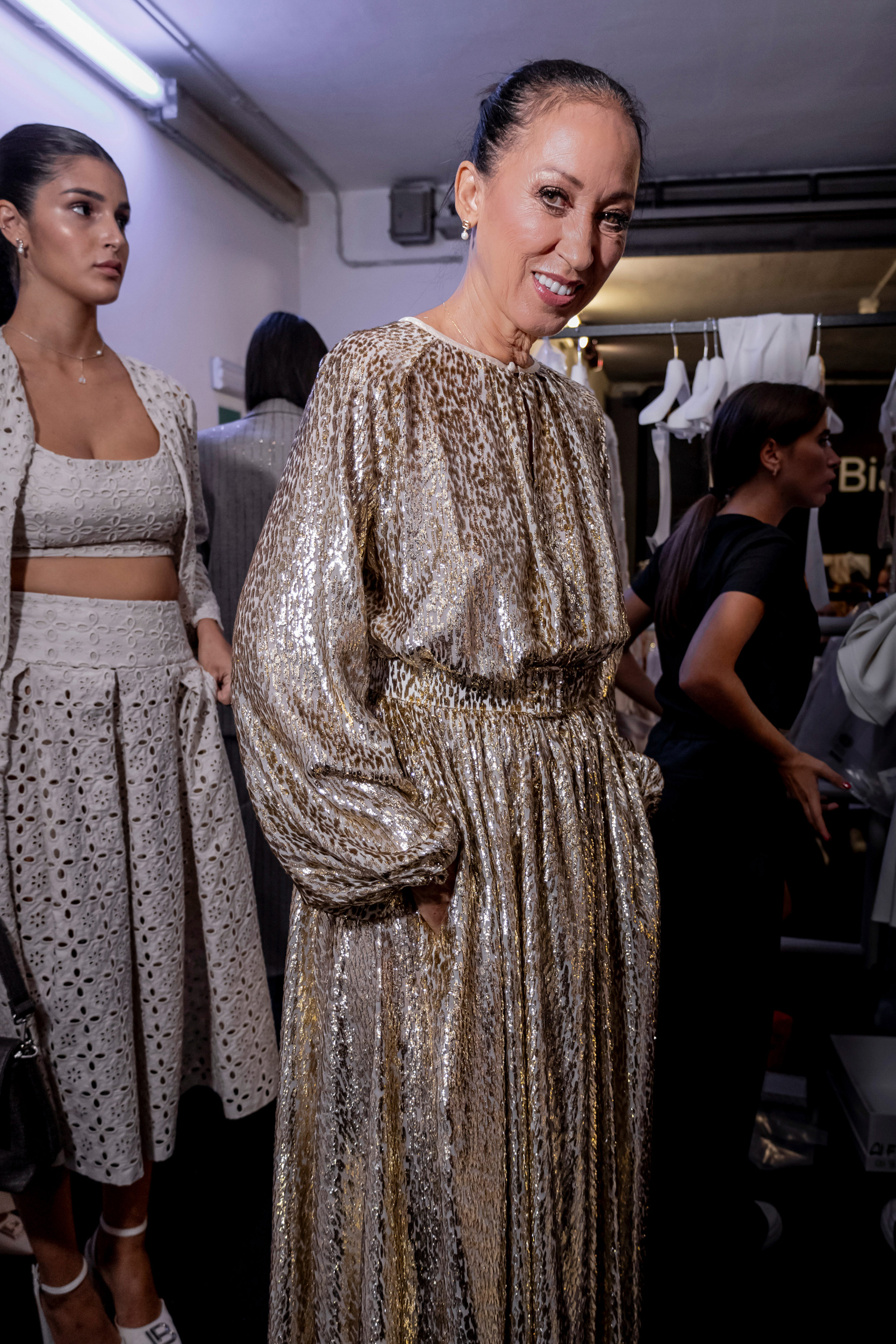 Laura Biagiotti Spring 2024 Fashion Show Backstage