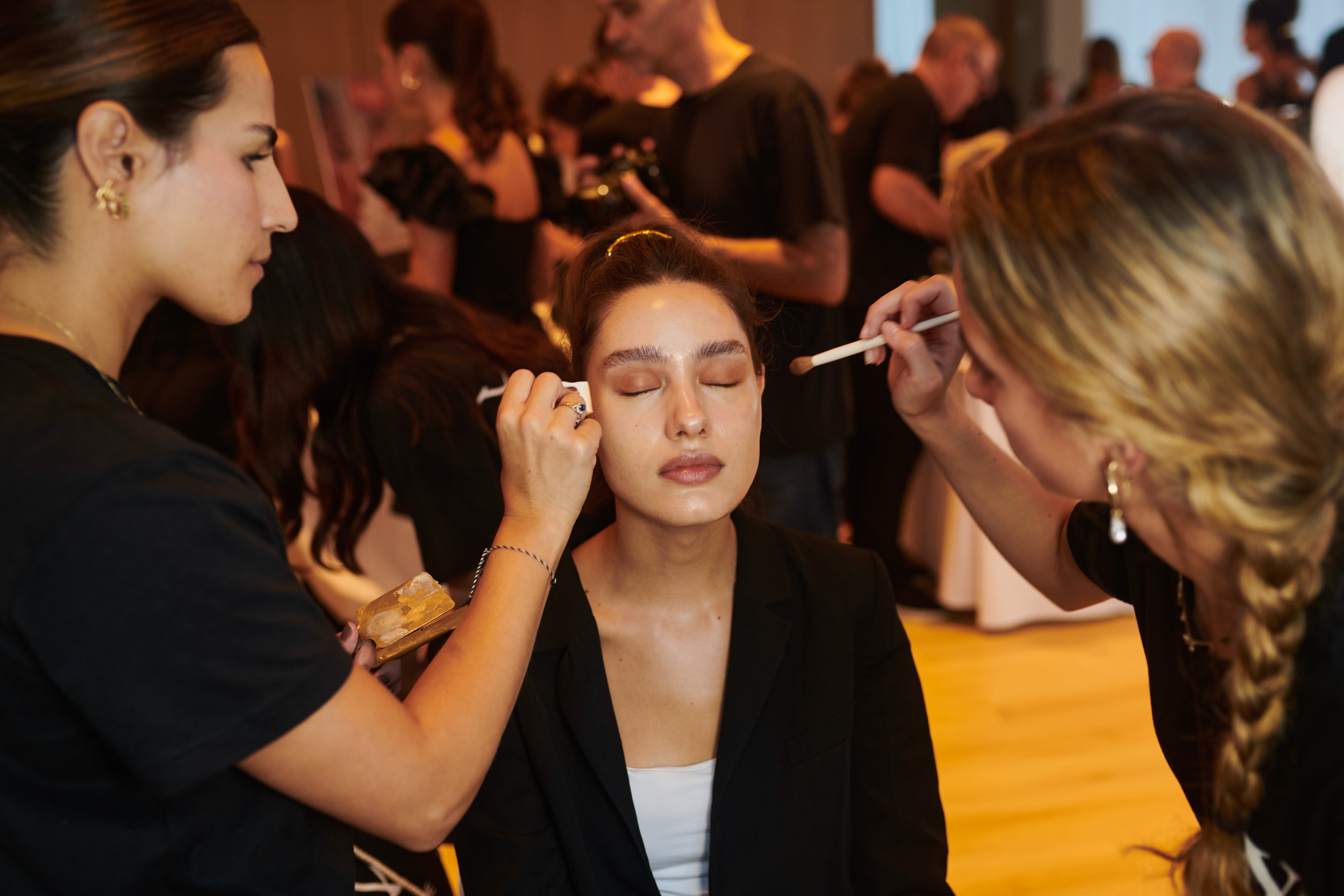 Bronx And Banco Spring 2024 Fashion Show Backstage