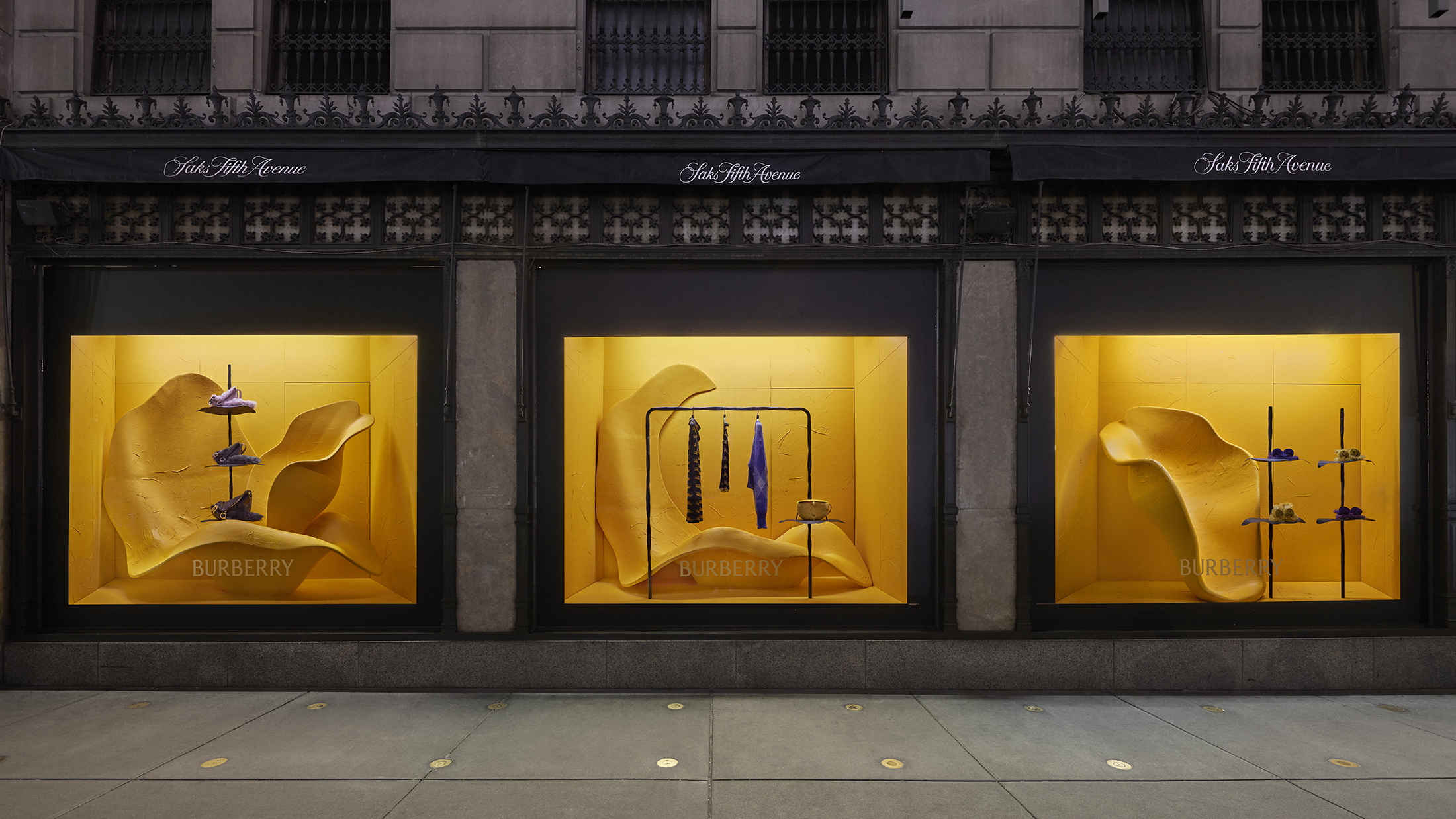 Burberry Partners with Saks to Celebrate Launch of Winter 2023 Collection