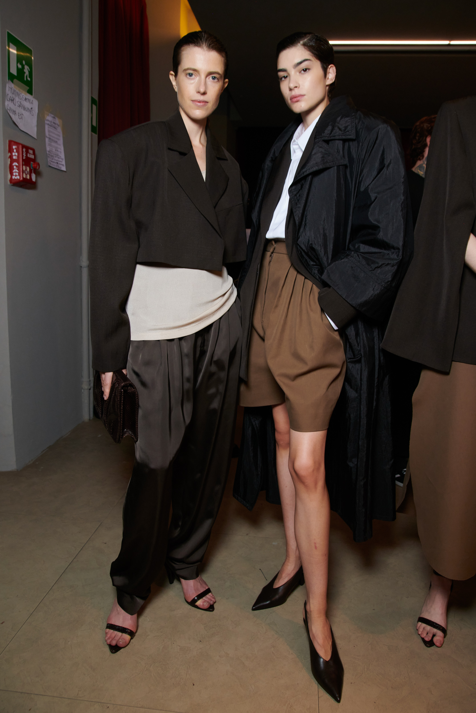 Calcaterra Spring 2024 Fashion Show Backstage