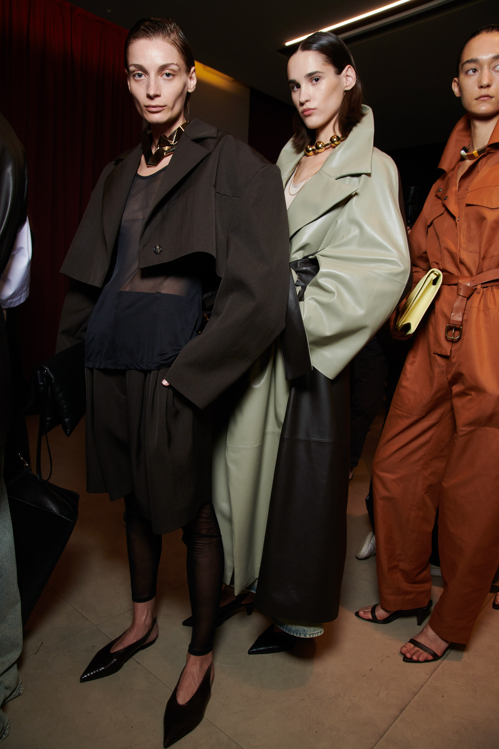 Calcaterra Spring 2024 Fashion Show Backstage