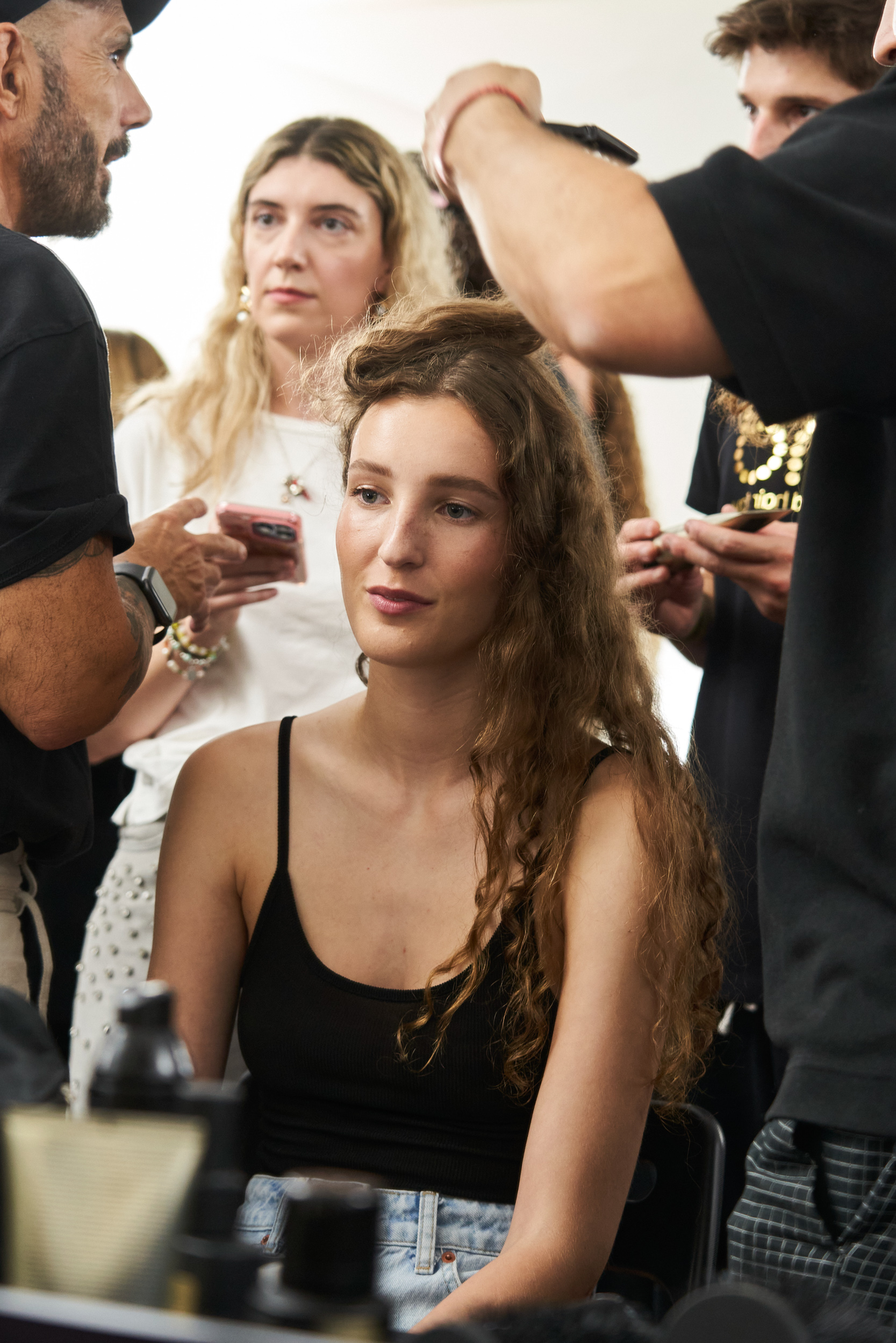 Roberto Cavalli Spring 2024 Fashion Show Backstage