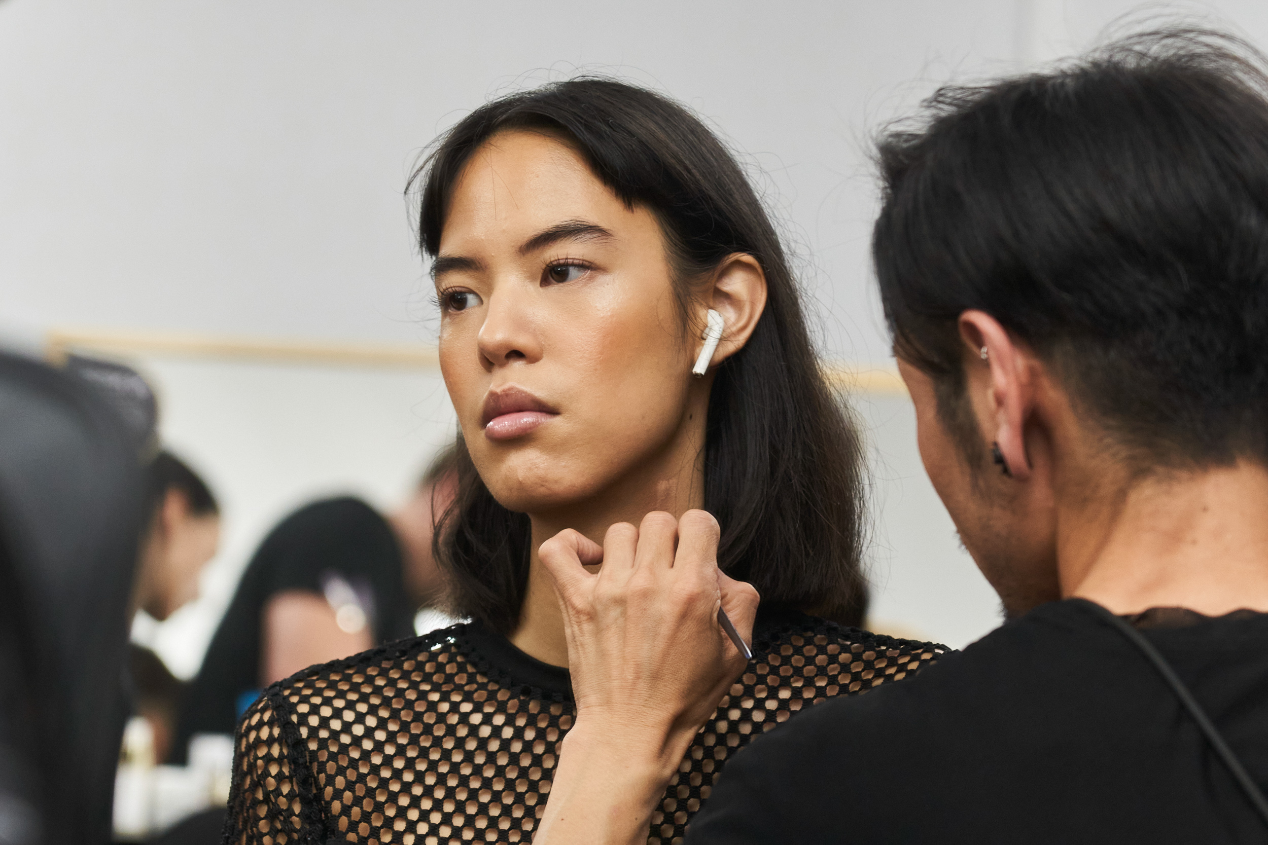 Roberto Cavalli Spring 2024 Fashion Show Backstage