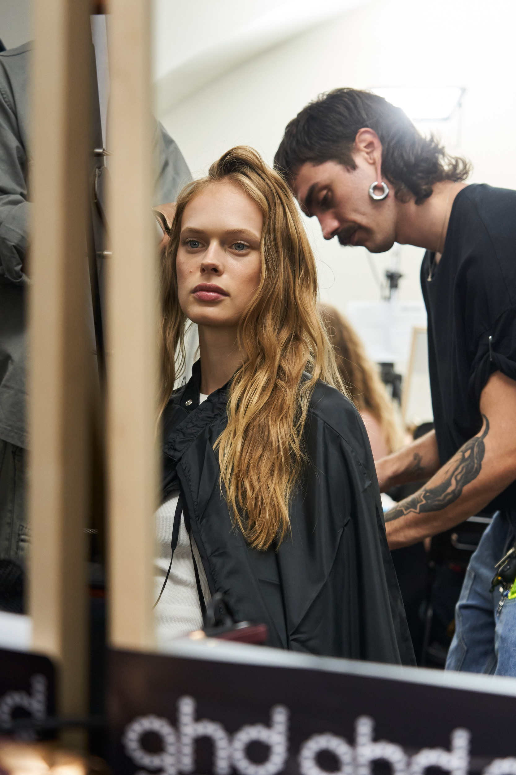 Roberto Cavalli Spring 2024 Fashion Show Backstage