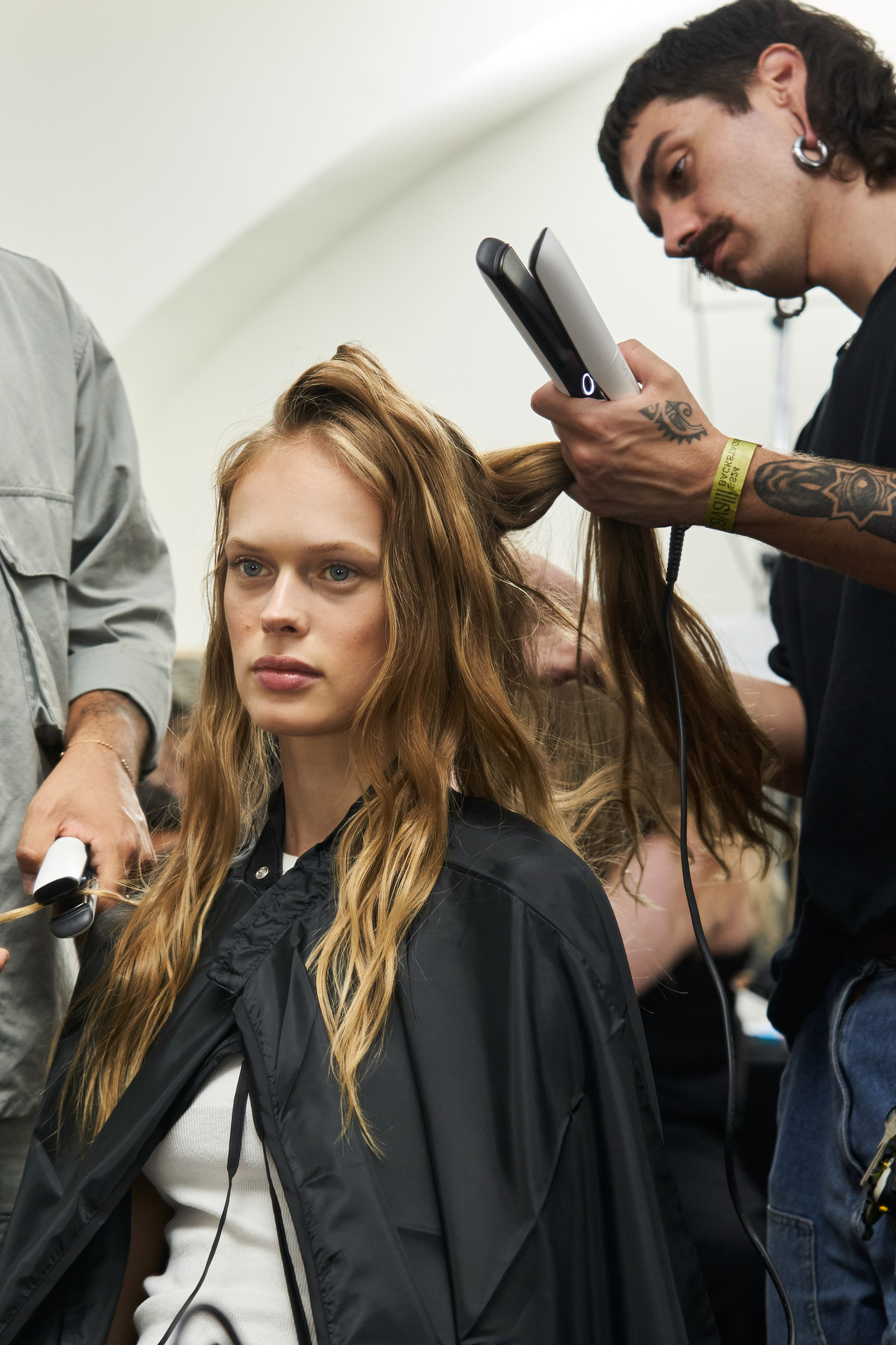 Roberto Cavalli Spring 2024 Fashion Show Backstage