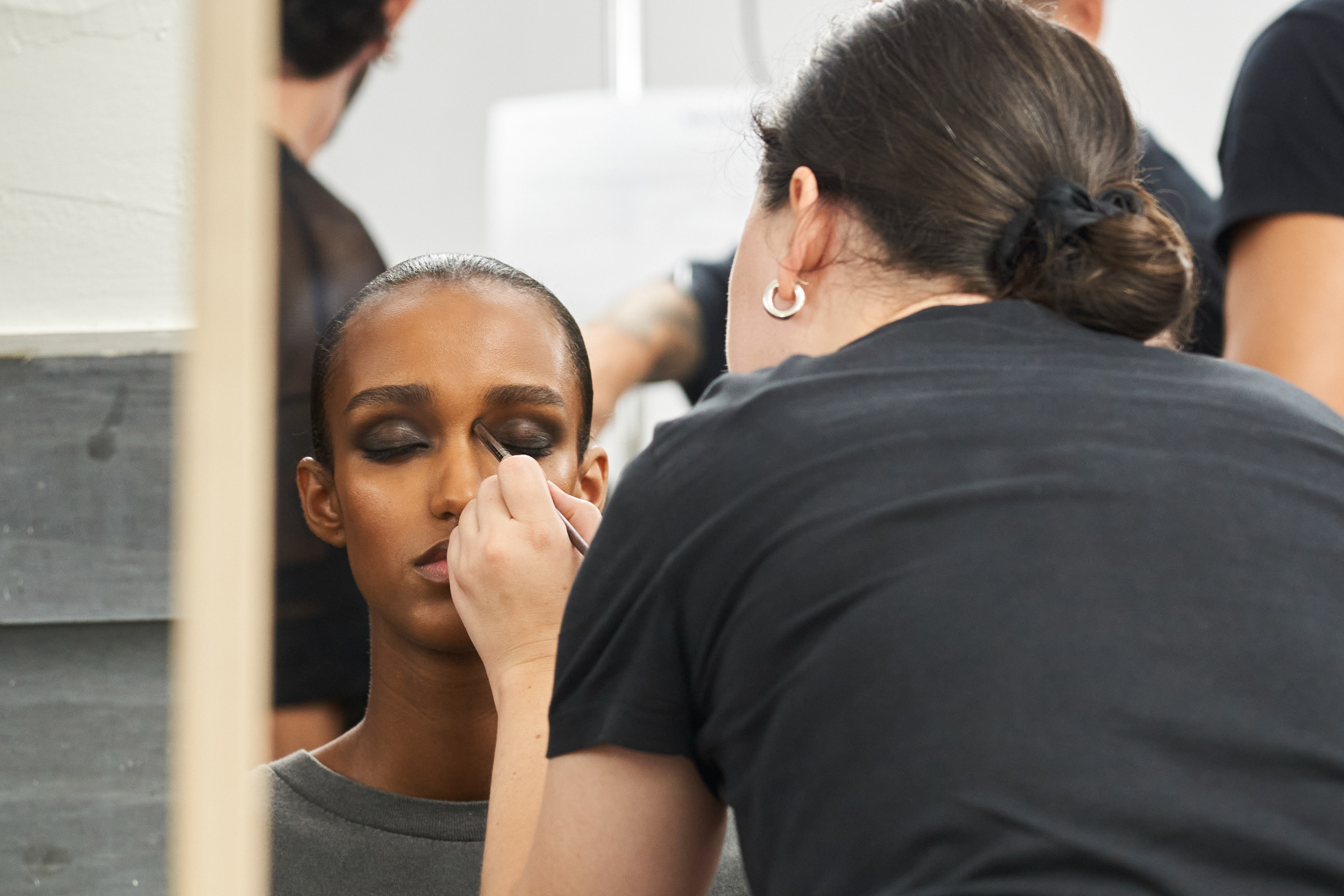 Roberto Cavalli Spring 2024 Fashion Show Backstage