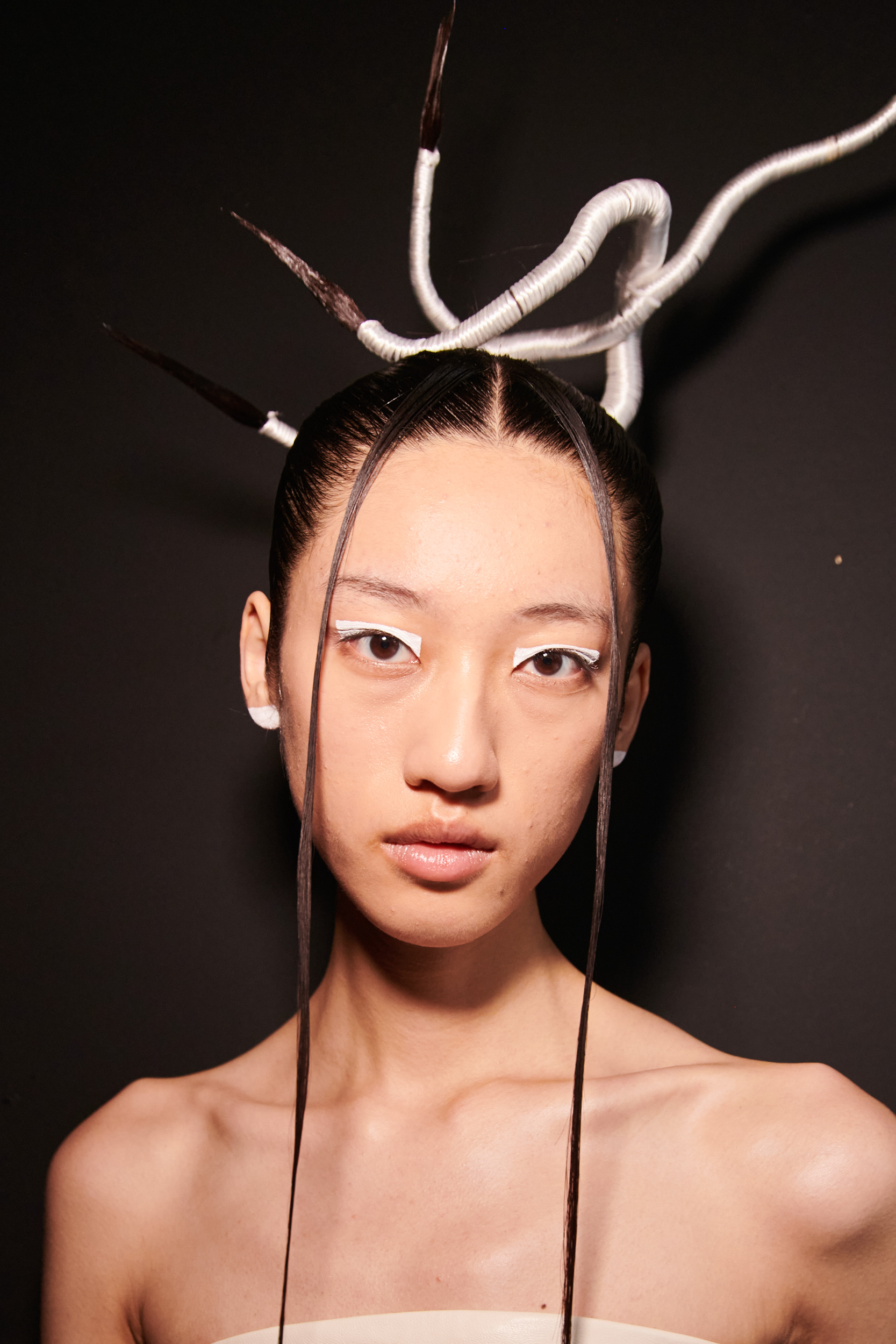 Chet Lo Spring 2024 Fashion Show Backstage