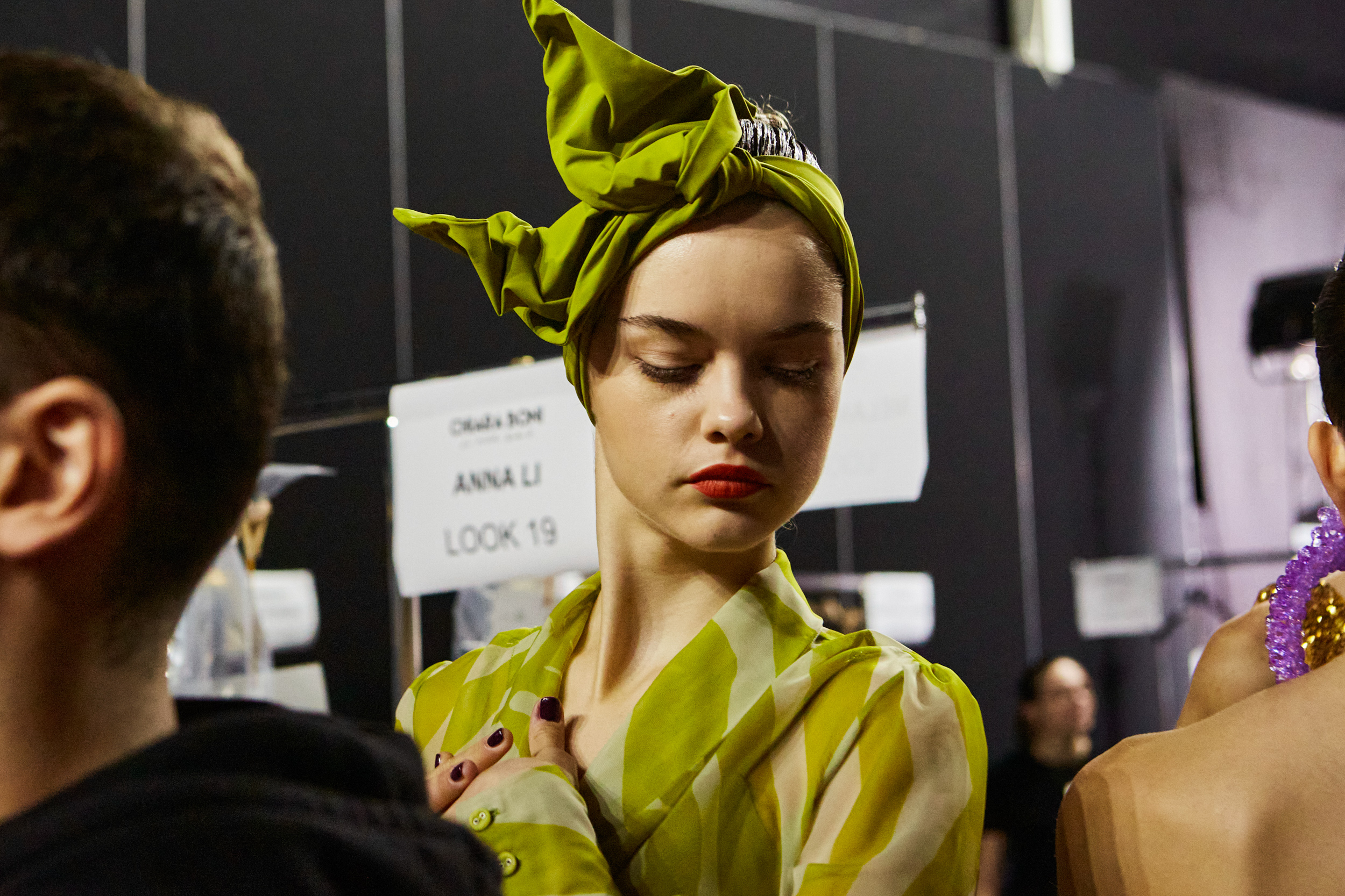 Chiara Boni La Petite Robe Spring 2024 Fashion Show Backstage