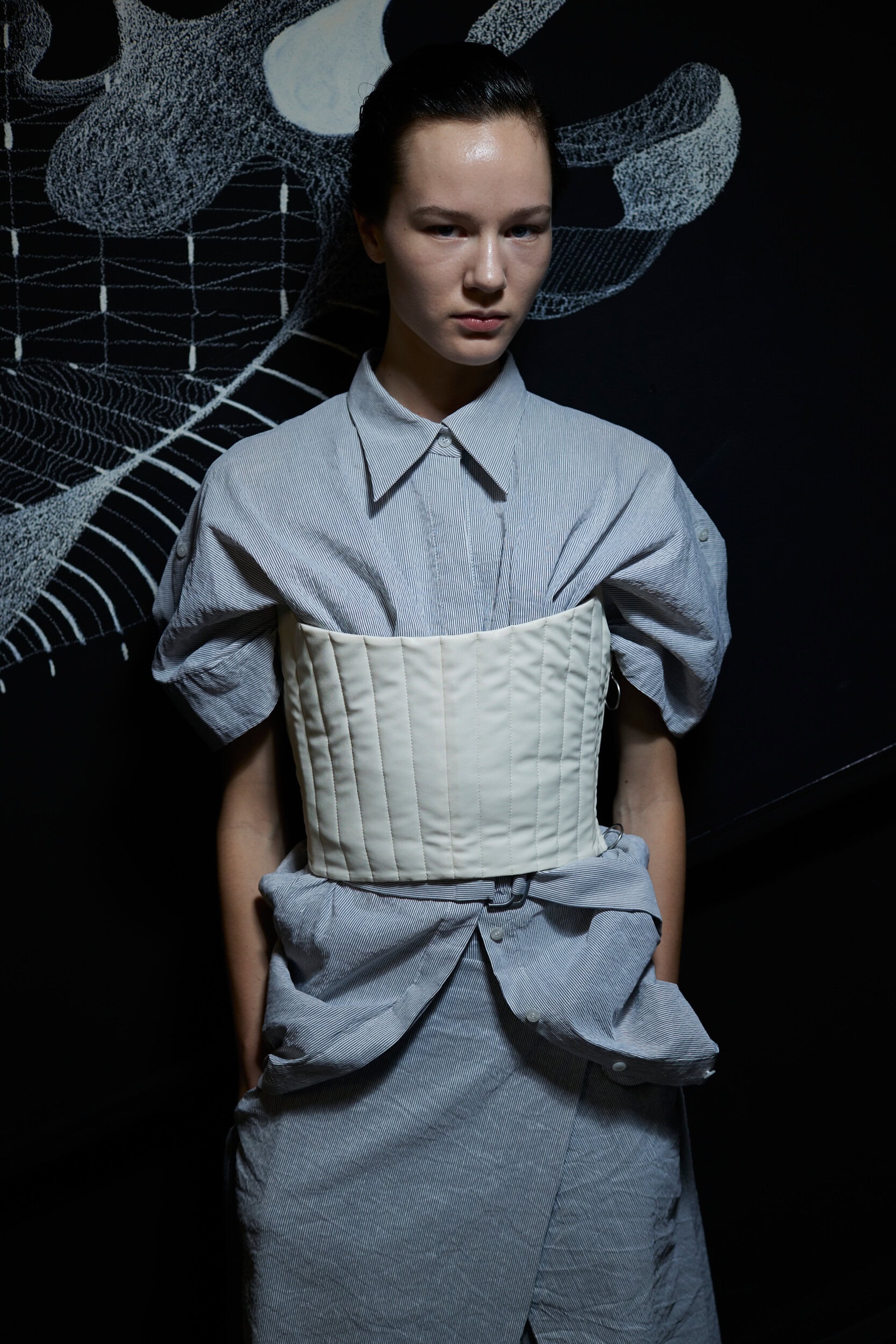 Dawei Studio Spring 2024 Fashion Show Backstage