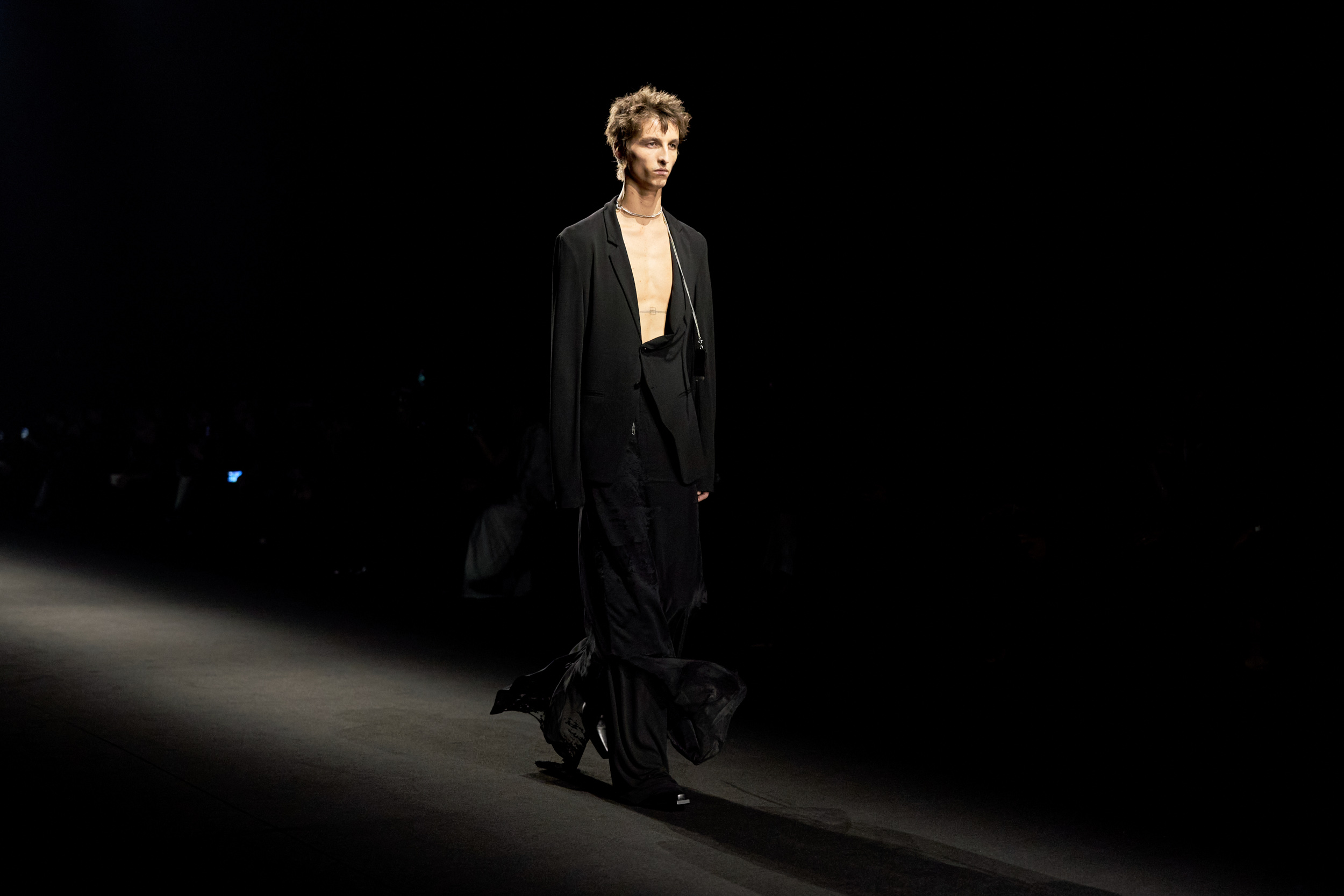 Ann Demeulemeester Spring 2024 Fashion Show Atmosphere