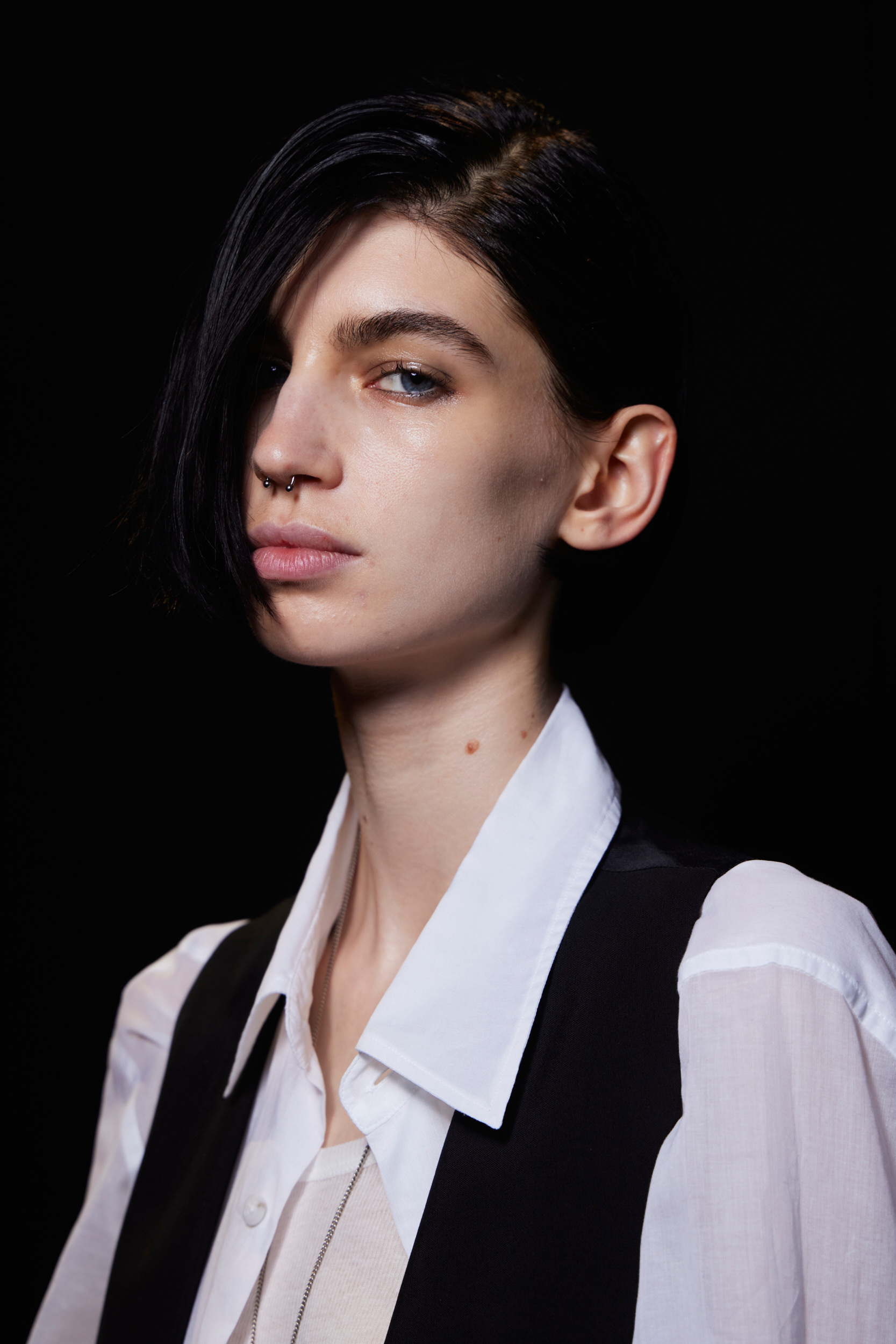 Ann Demeulemeester Spring 2024 Fashion Show Backstage