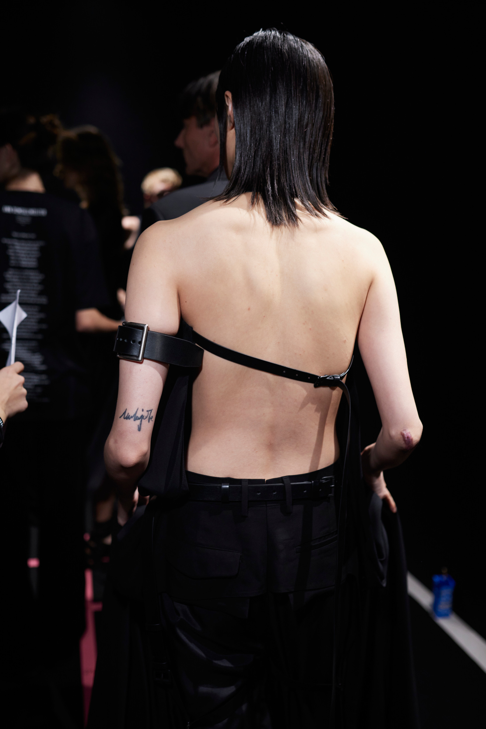 Ann Demeulemeester Spring 2024 Fashion Show Backstage