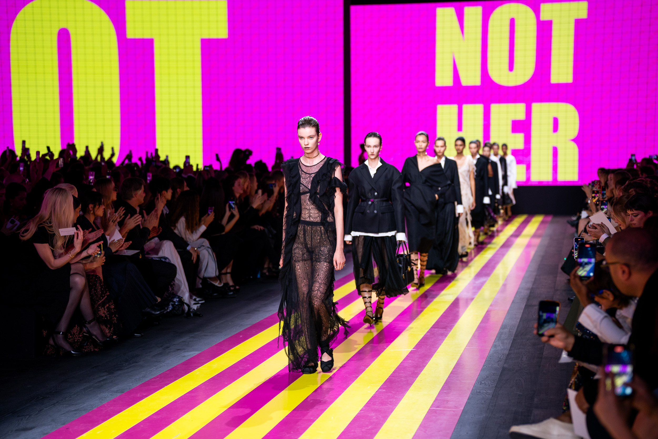 Christian Dior Spring 2024 Fashion Show Atmosphere