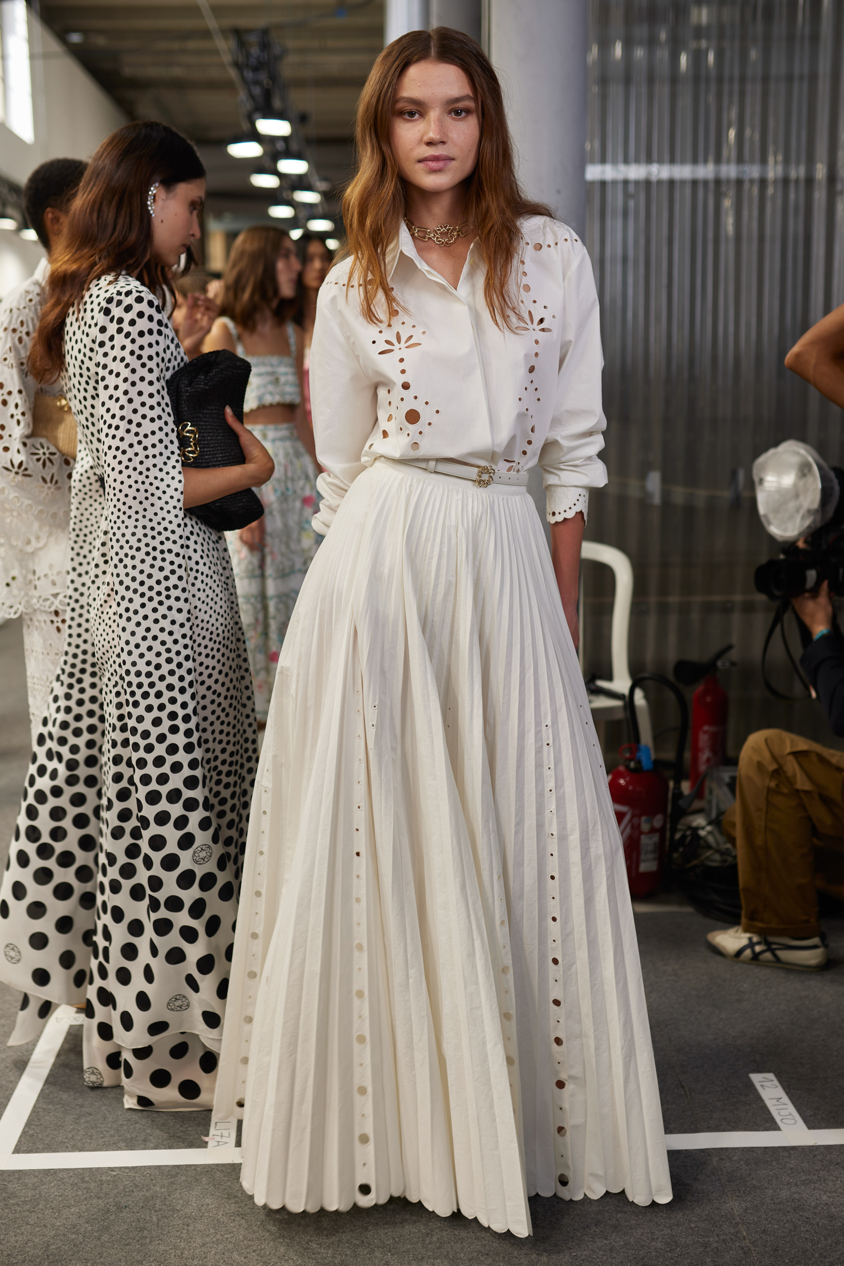 Elie Saab Spring 2024 Fashion Show Backstage