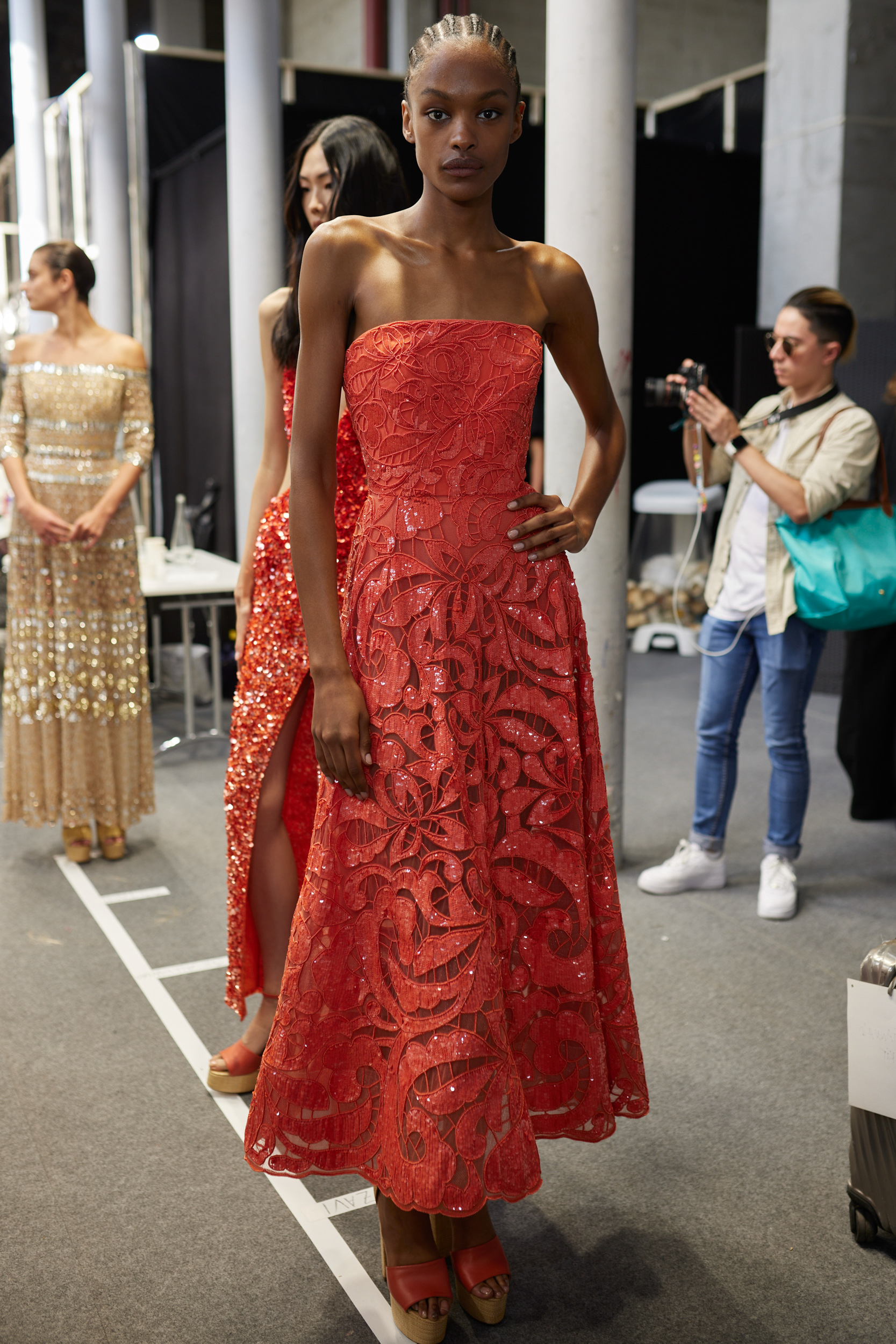 Elie Saab Spring 2024 Fashion Show Backstage