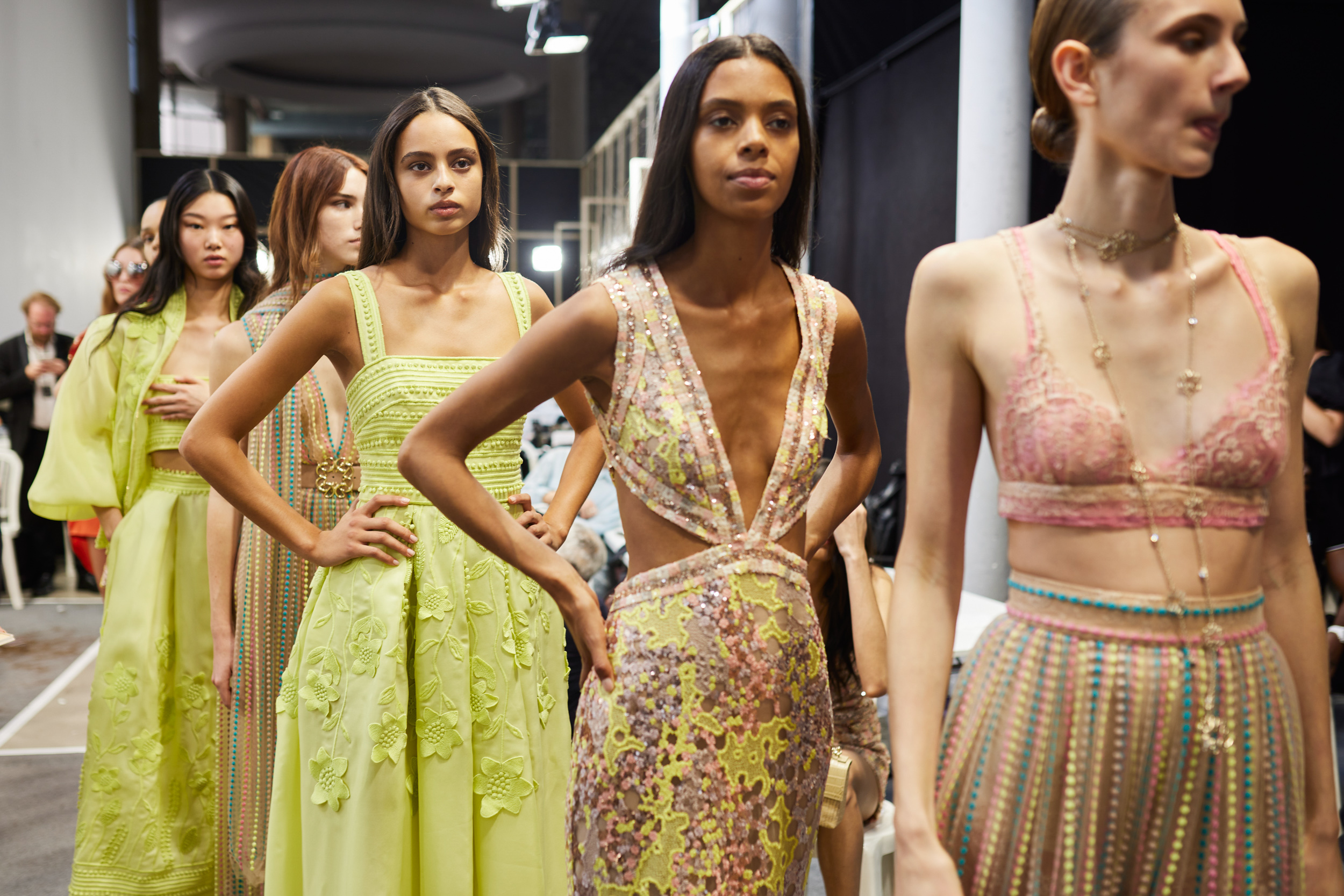 Elie Saab Spring 2024 Fashion Show Backstage