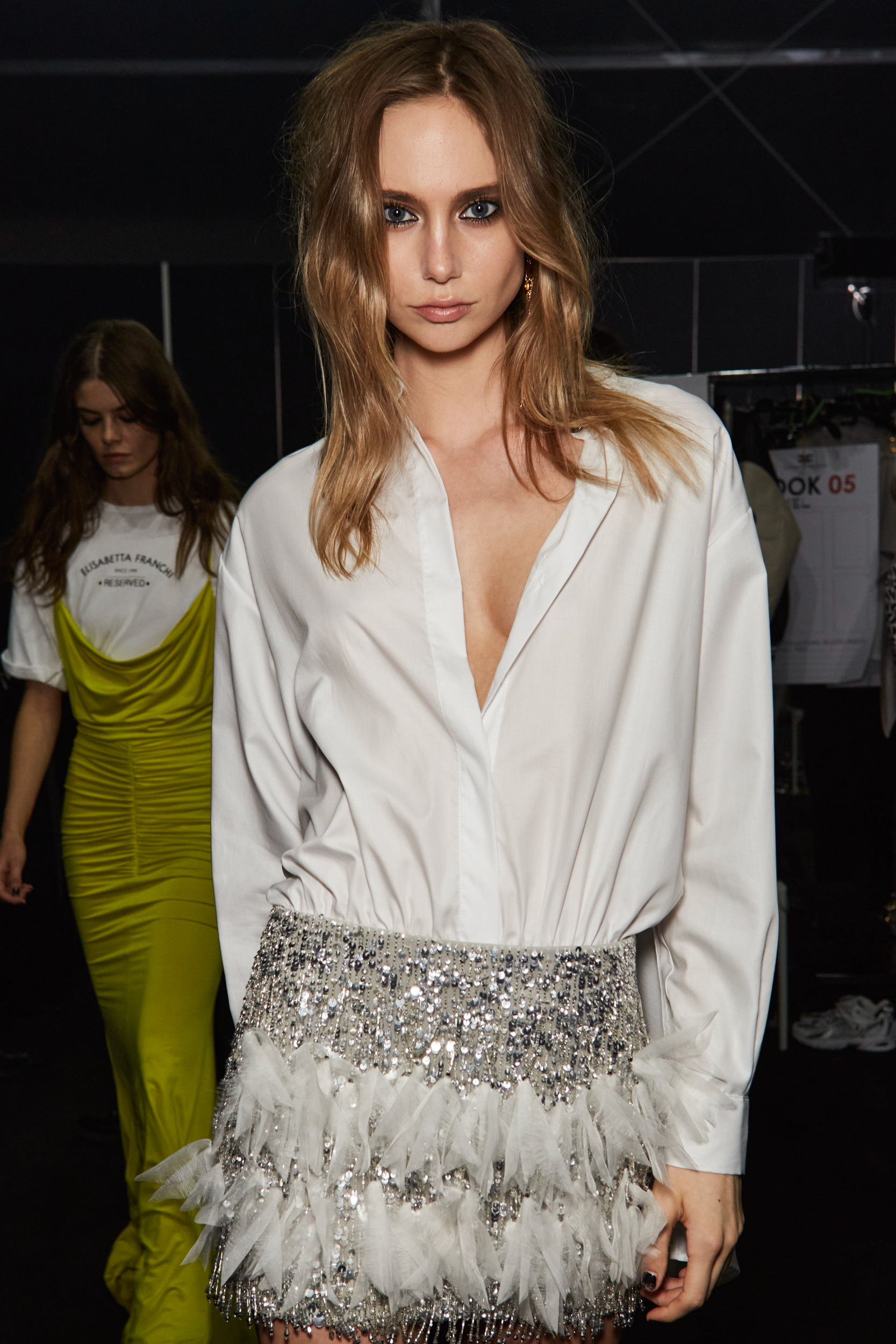 Elisabetta Franchi Spring 2024 Fashion Show Backstage