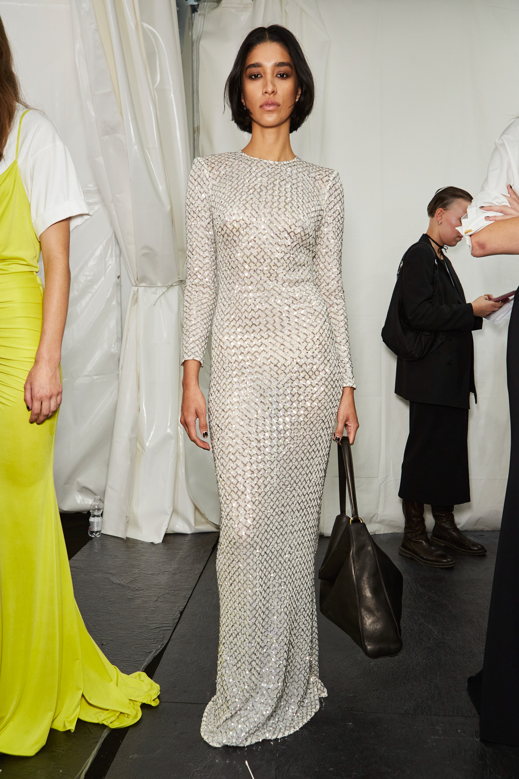 Elisabetta Franchi Spring 2024 Fashion Show Backstage