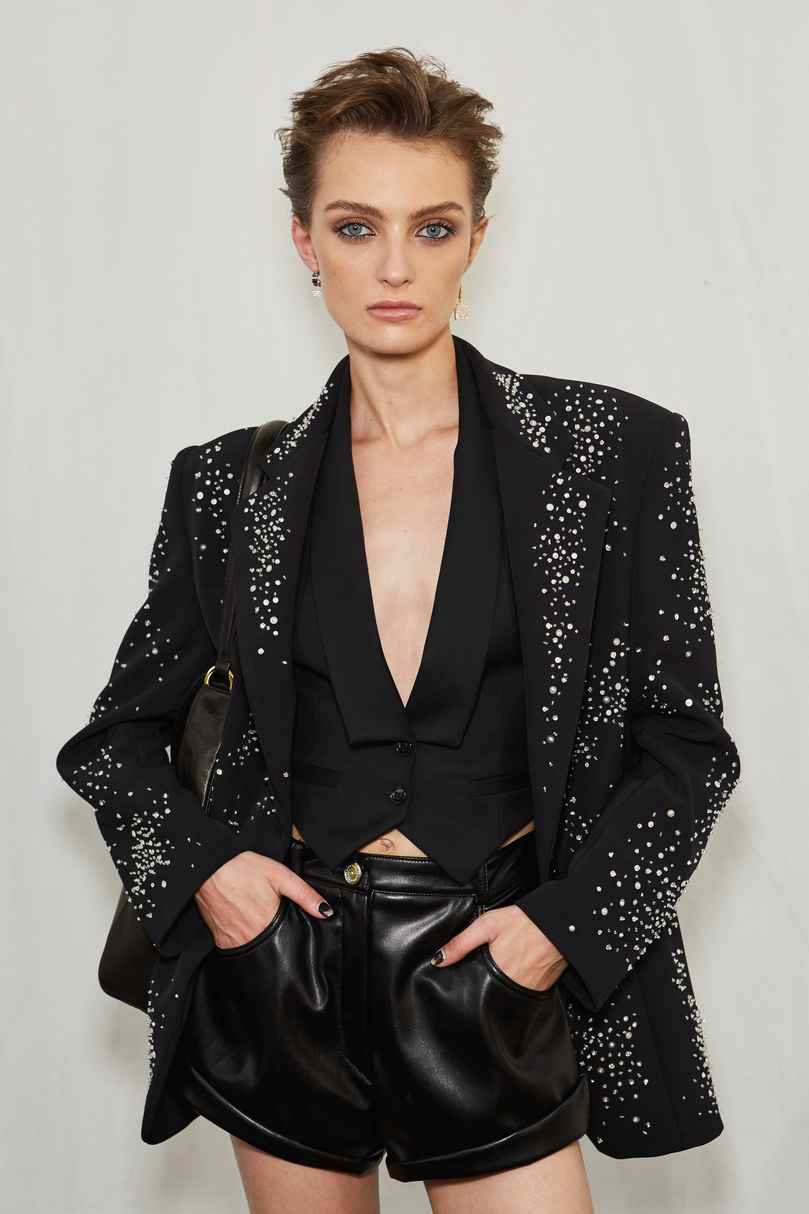 Elisabetta Franchi Spring 2024 Fashion Show Backstage