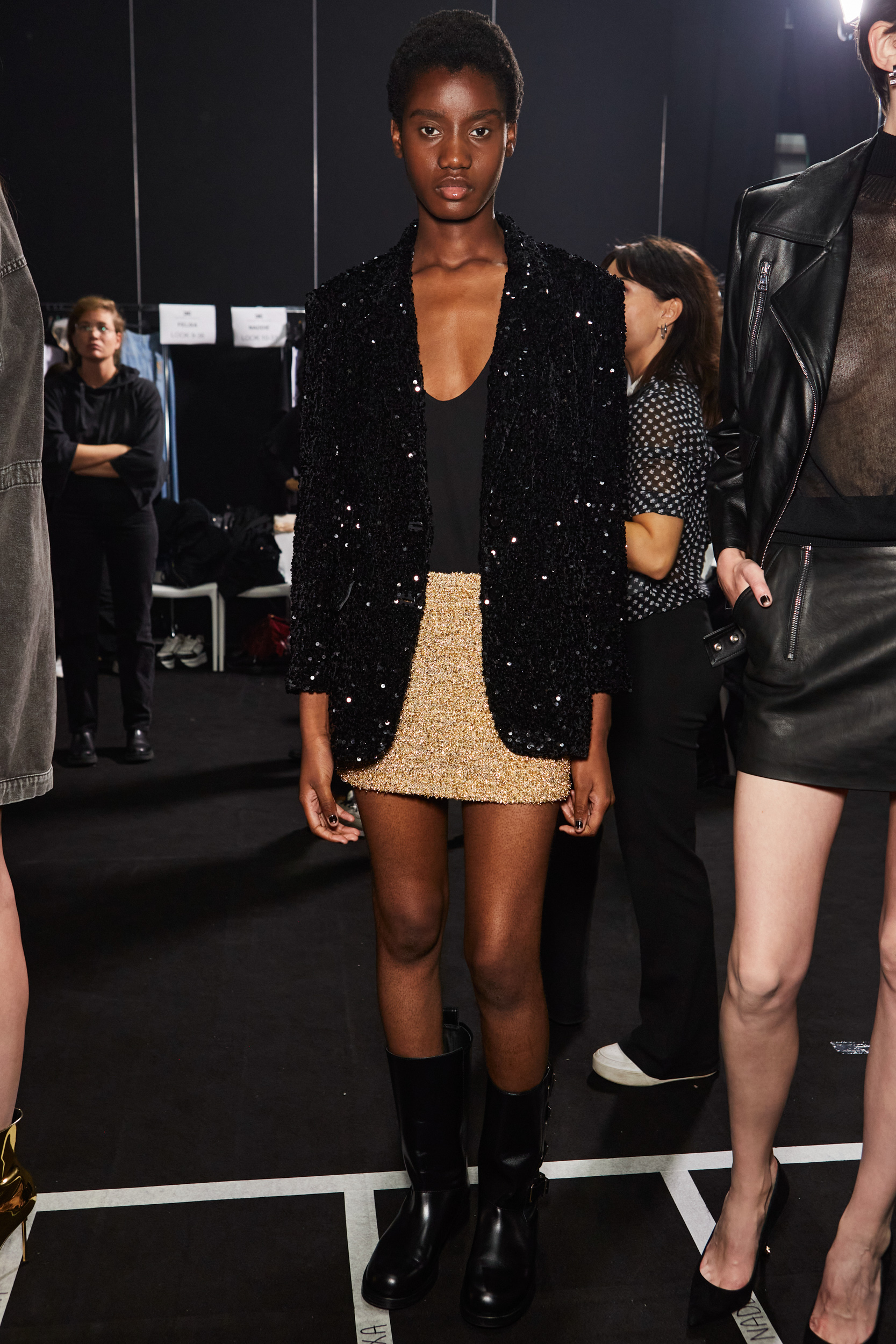 Elisabetta Franchi Spring 2024 Fashion Show Backstage